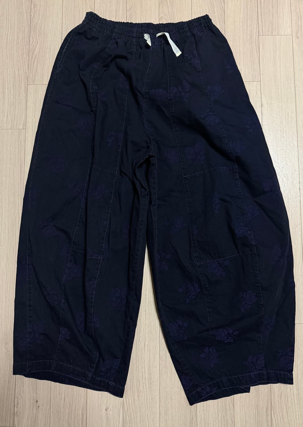 니들스(NEEDLES) HD 팬츠 데님 로즈 자카드 M 상품이미지1