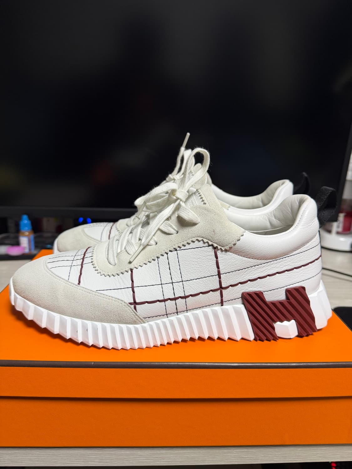 [41.5] 에르메스 바운싱 스니커즈 상품이미지2