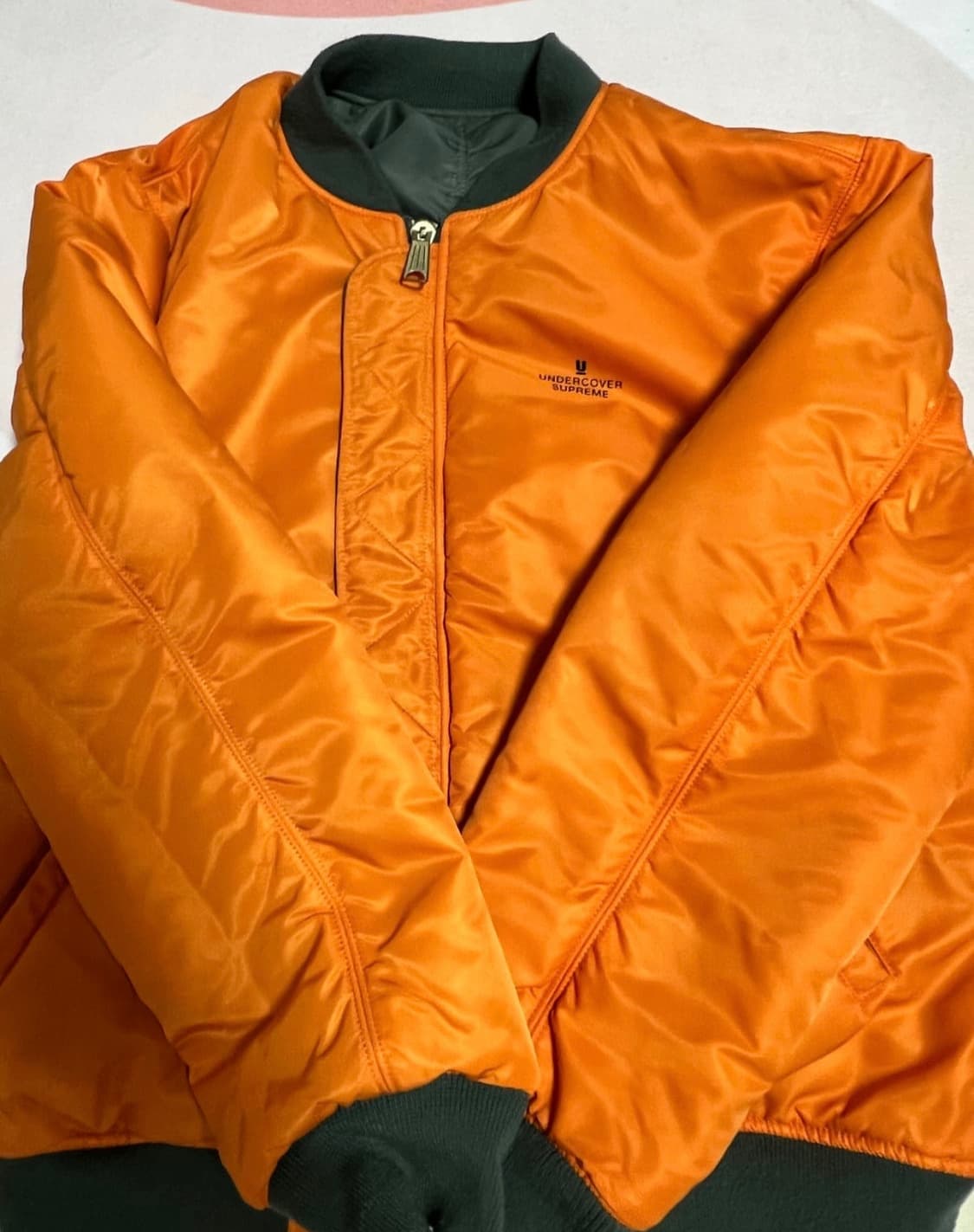 슈프림×언더커버 16fw 리버서블ma-1 올리브[XL] 상품이미지2