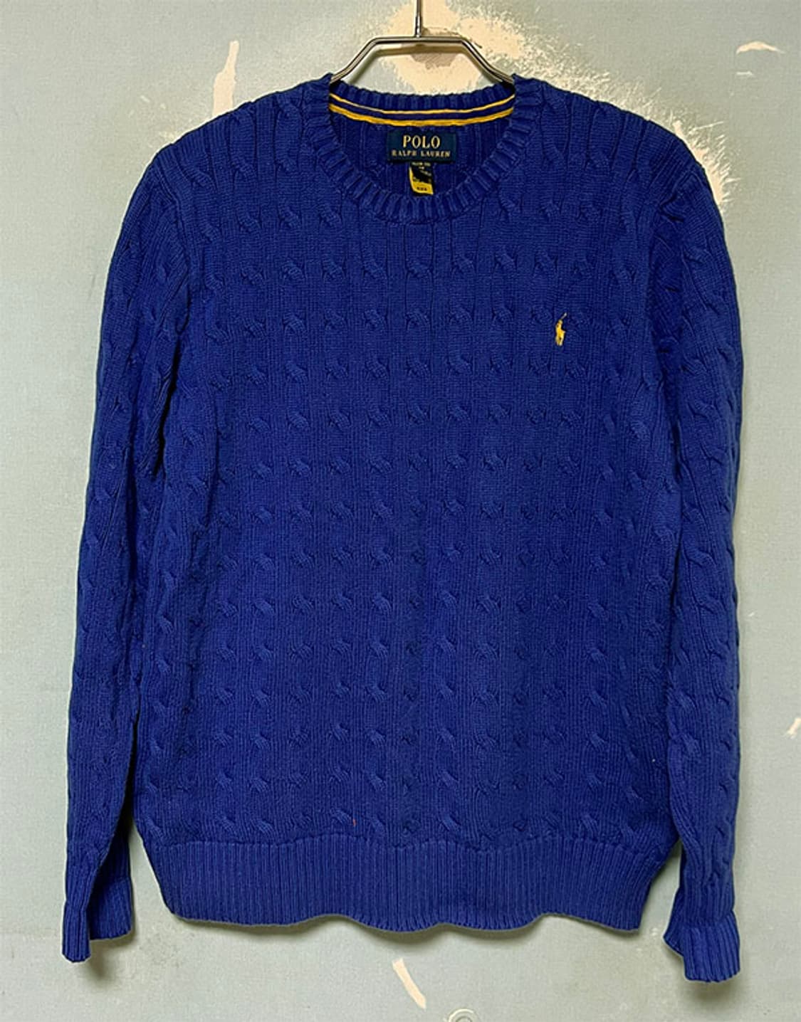 POLO 폴로 여자 꽈배기니트 기본 캐주얼 M 95 66 보이즈XL  상품이미지1