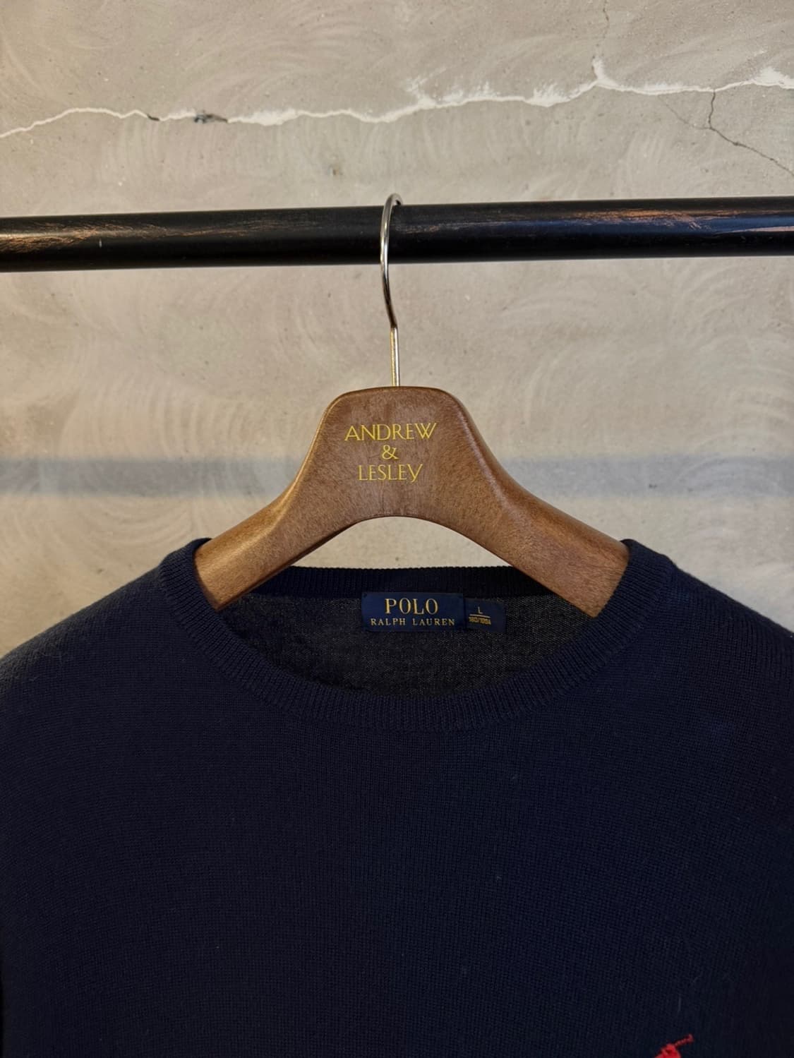 폴로 랄프로렌 메리노울 니트 100 상품이미지2