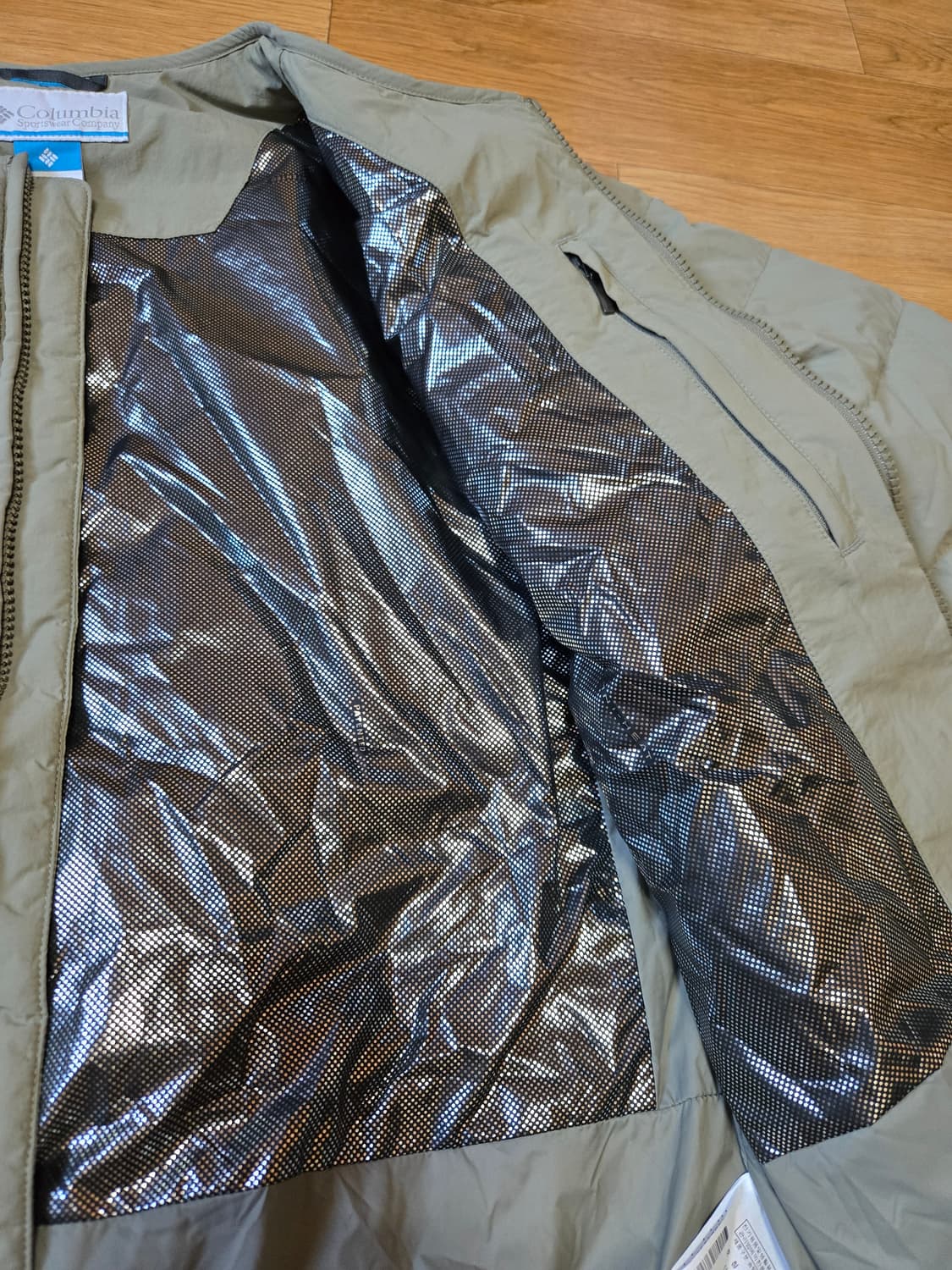 콜롬비아 남성 구스다운 경량패딩 상품이미지7