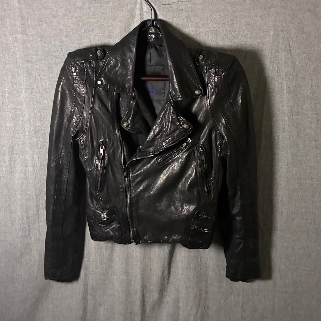 양가죽 라이더 자켓 상품이미지4