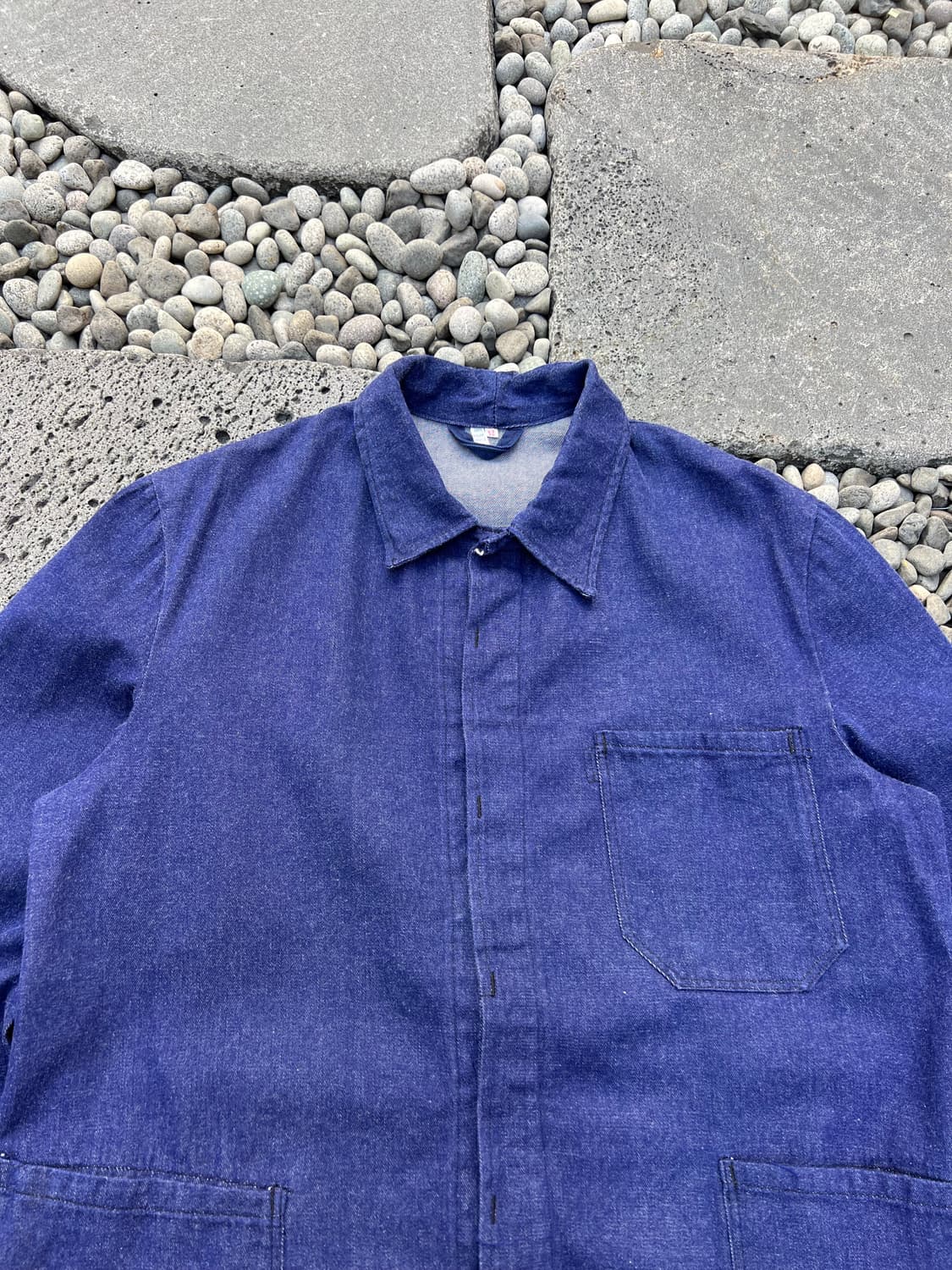 OLD VINTAGE DENIM FRENCH 데님자켓 프렌치워크자켓 상품이미지3