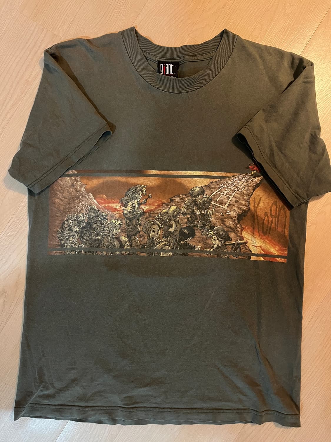 90’s Korn “Follow The Leader” tour tee 상품이미지1