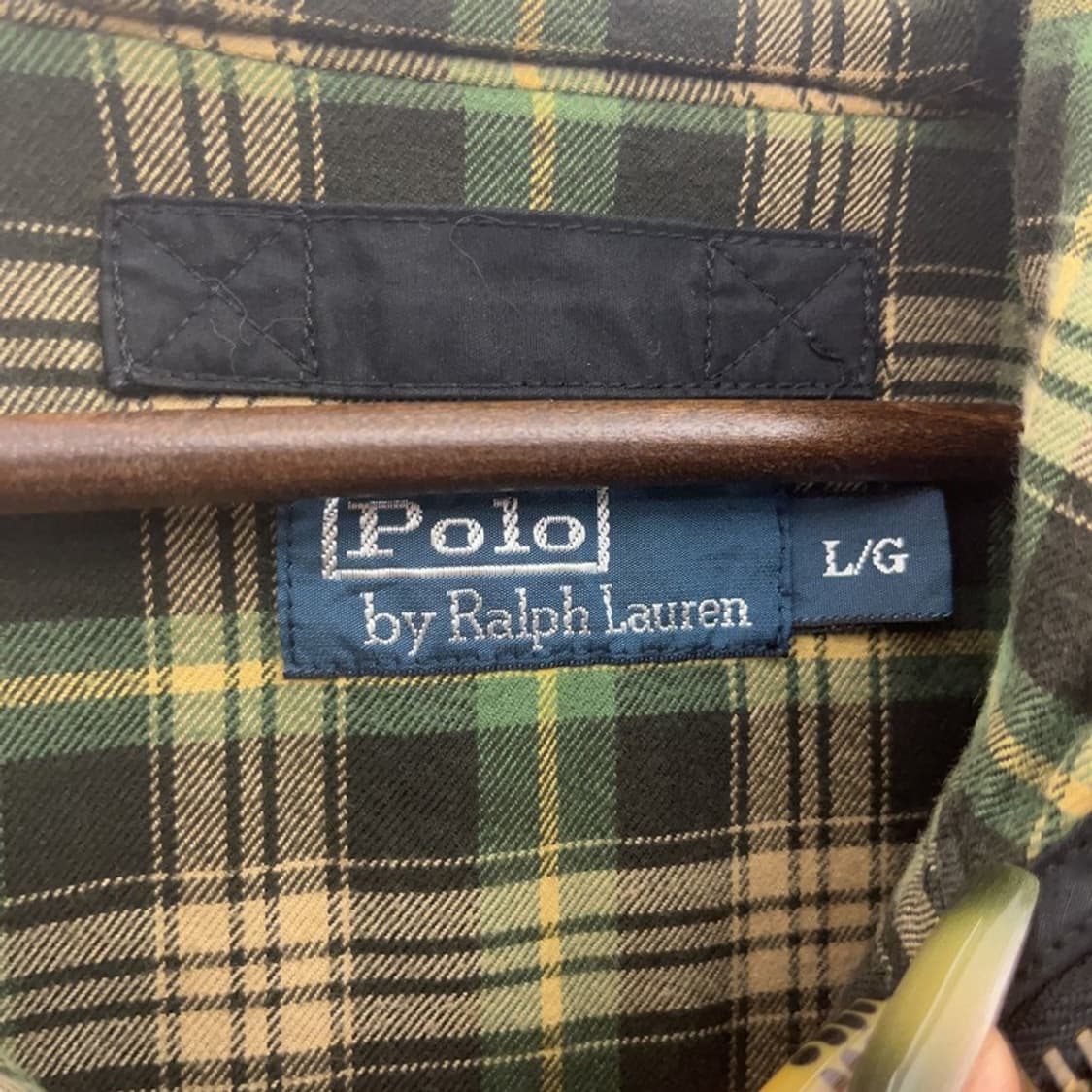 폴로 랄프로렌 빈티지 타탄체크 마운틴 트러커 야상 자켓 L C08006 상품이미지5