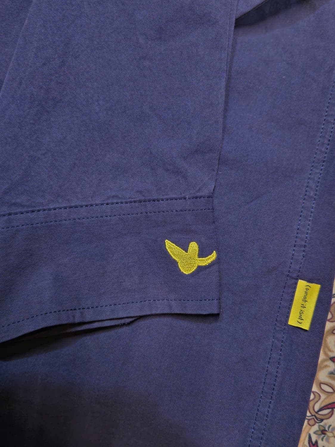 🔵 Mark Gonzales (마크 곤잘레스) 네이비 셔츠(LARGE) 상품이미지5
