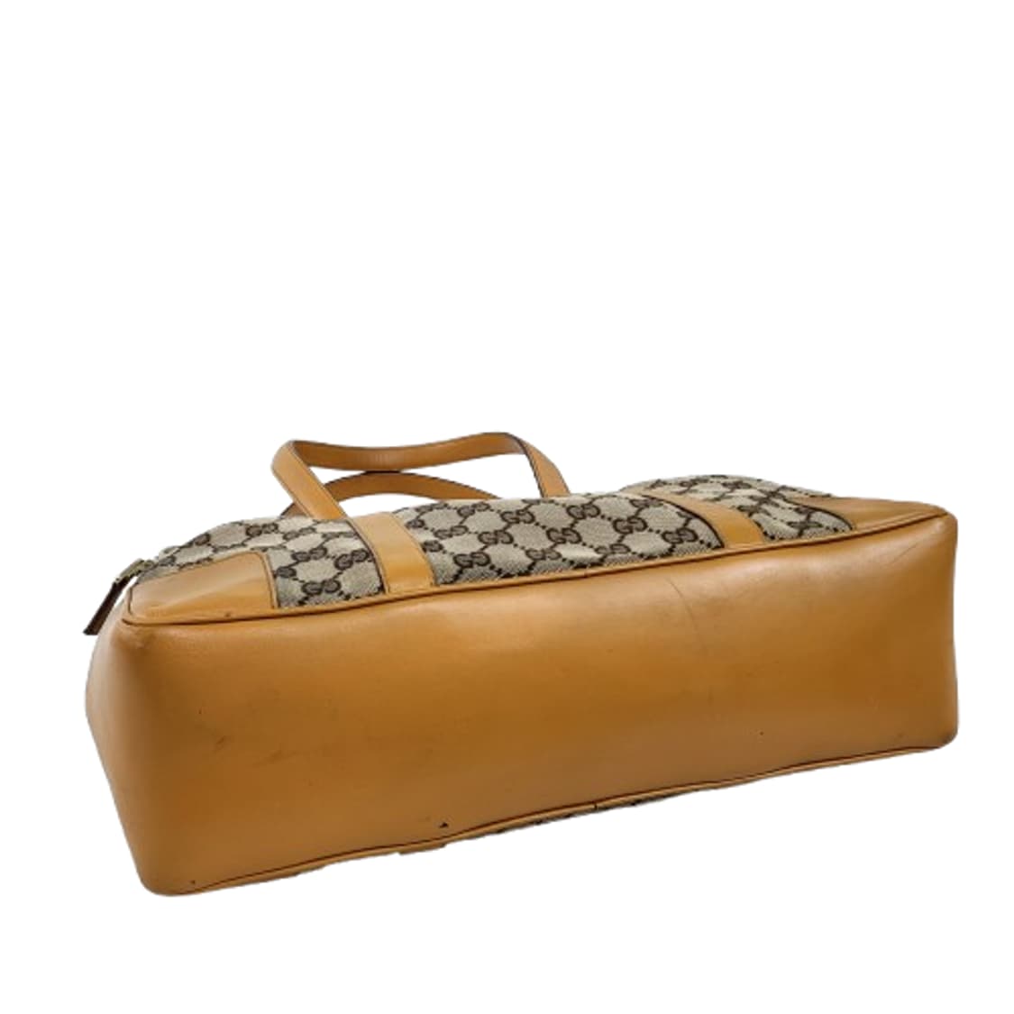 정품 구찌 빈티지 GG 로고 자가드 캔버스 토트/숄더백 상품이미지7