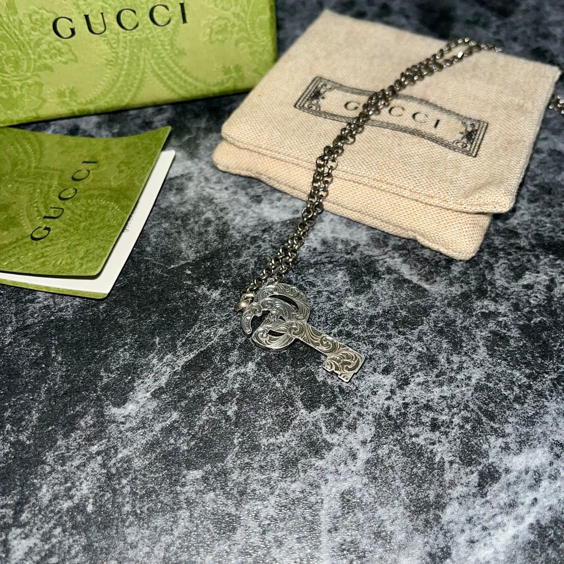 [Gucci]구찌 더블G 키 목걸이 상품이미지7