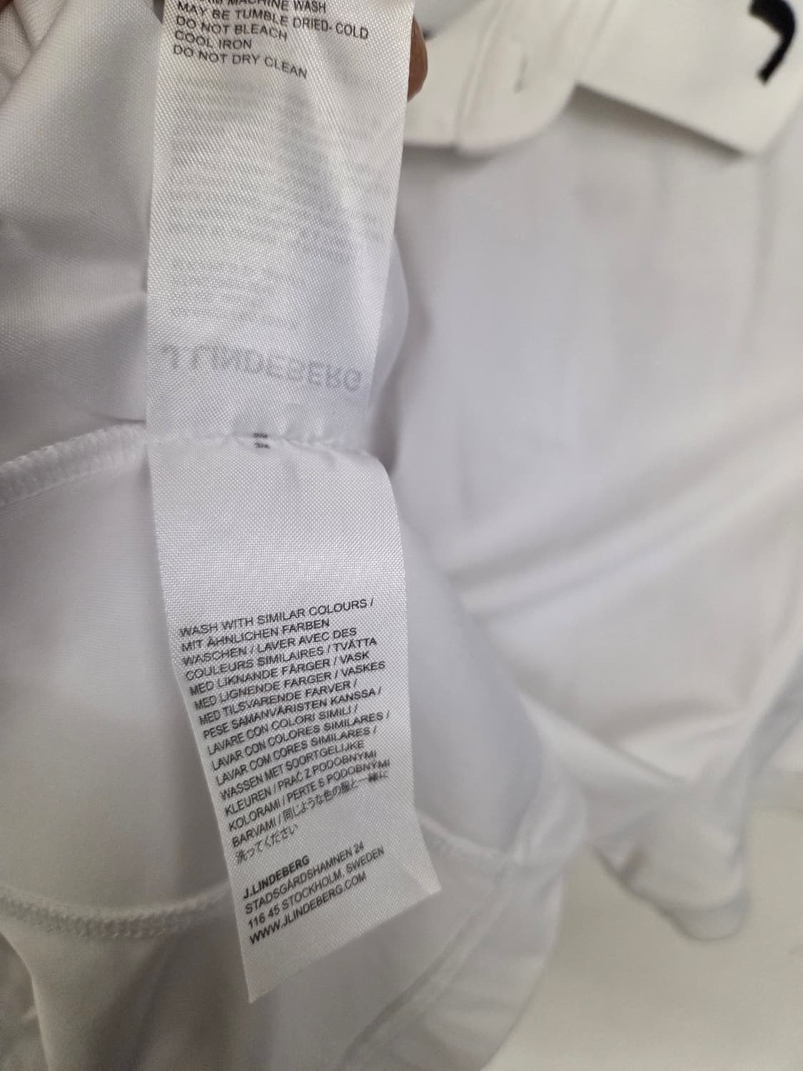 제이린드버그 화이트 골프웨어 M 사이즈 상품이미지6