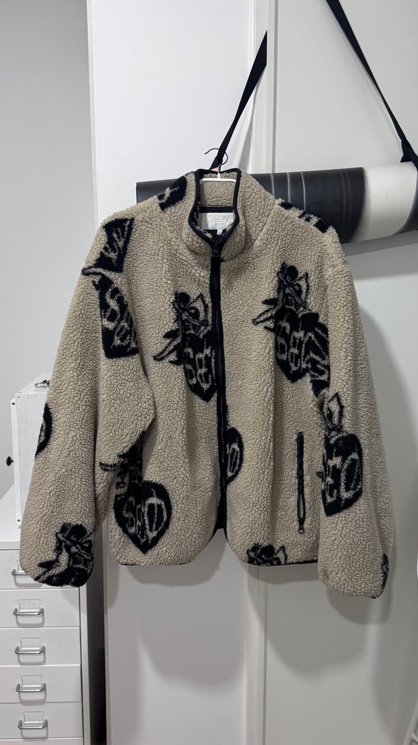 seo 큐피드 후리스 집업 상품이미지4