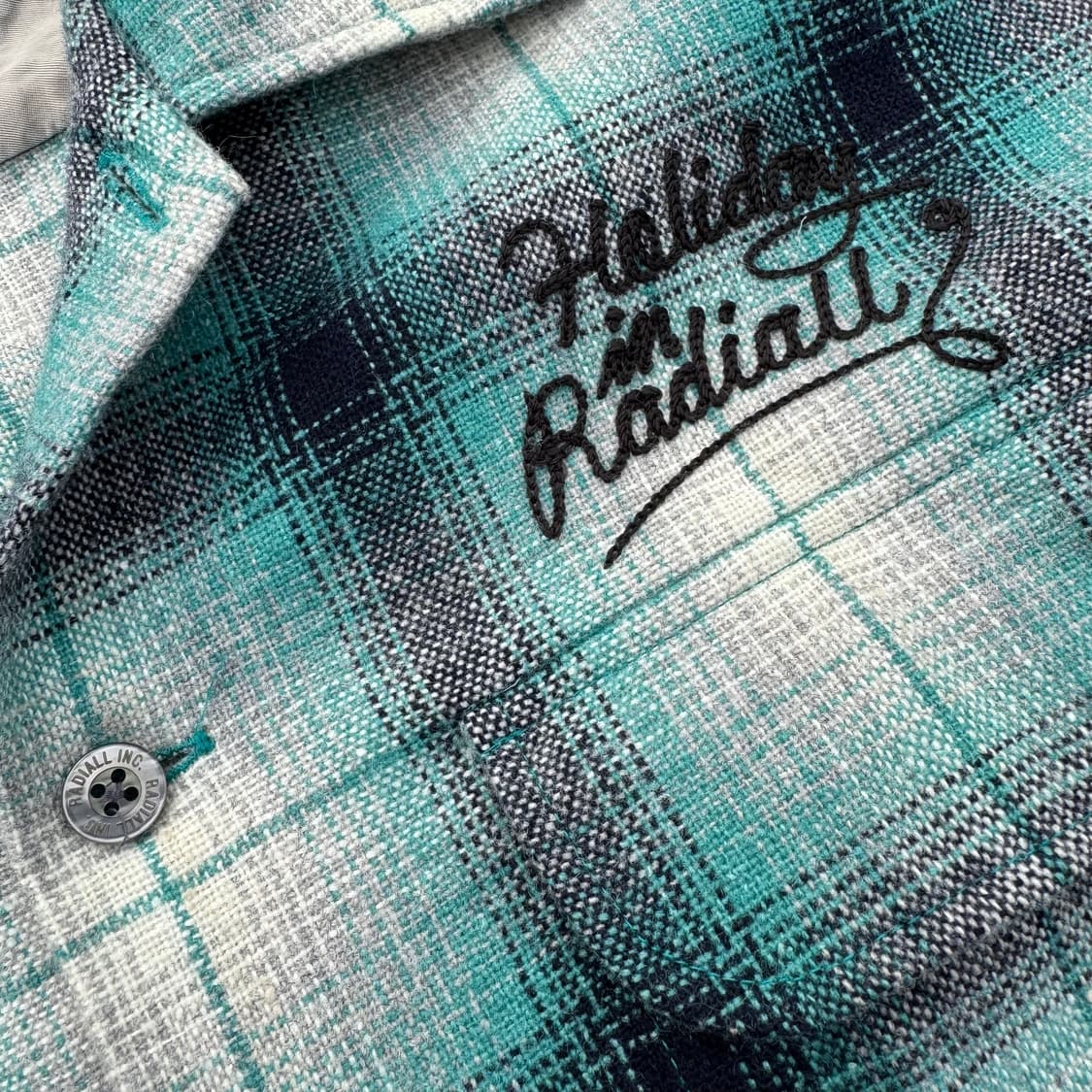 [M] Radiall 라디올 체크 울 셔츠 상품이미지6
