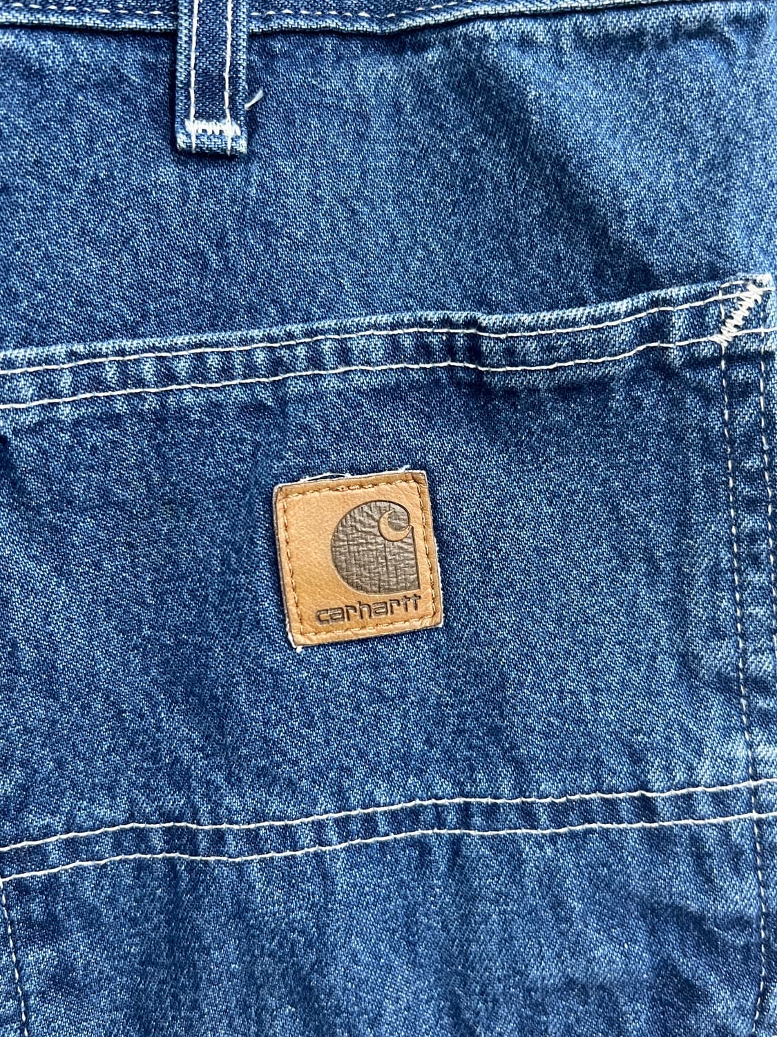 Carhartt 칼하트 워크웨어 카펜터 데님 하프 팬츠 상품이미지3