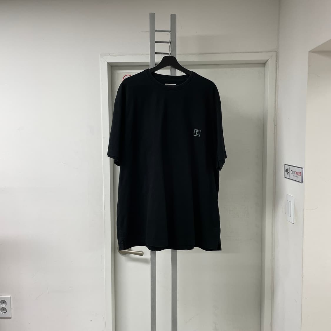 2022 우영미 반팔 티셔츠 블랙 54  상품이미지1