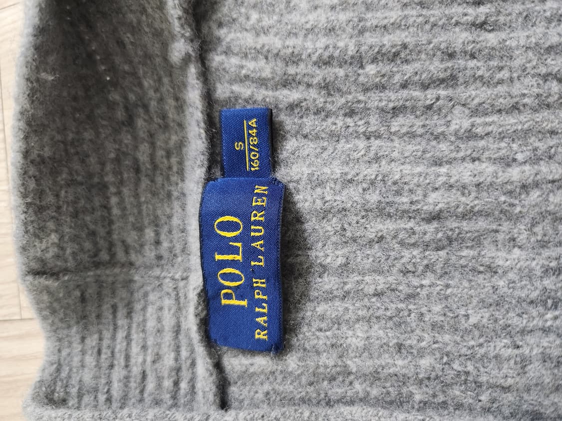 폴로 니트 롱가디건 상품이미지5