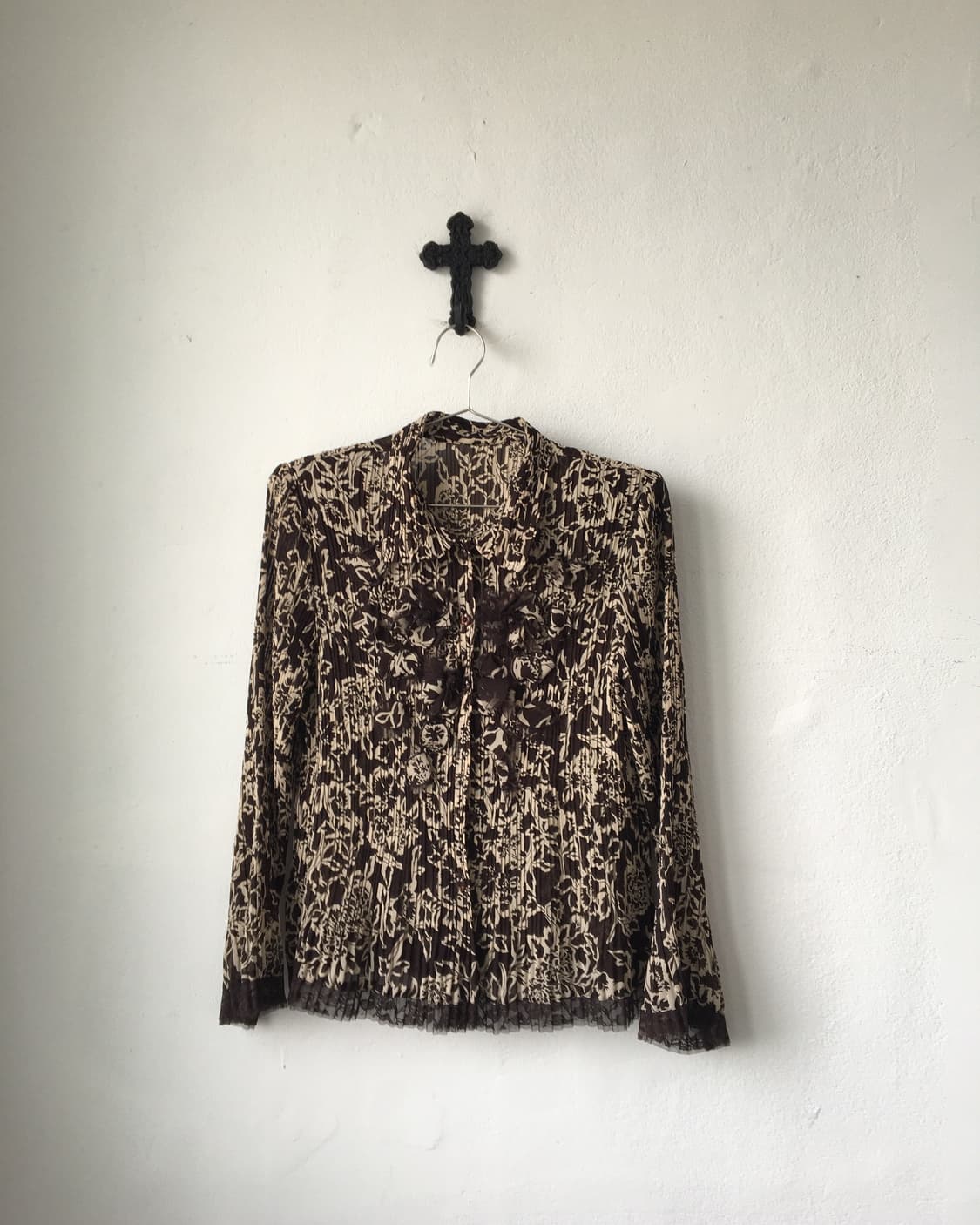 ruffle point pleats blouse 상품이미지2