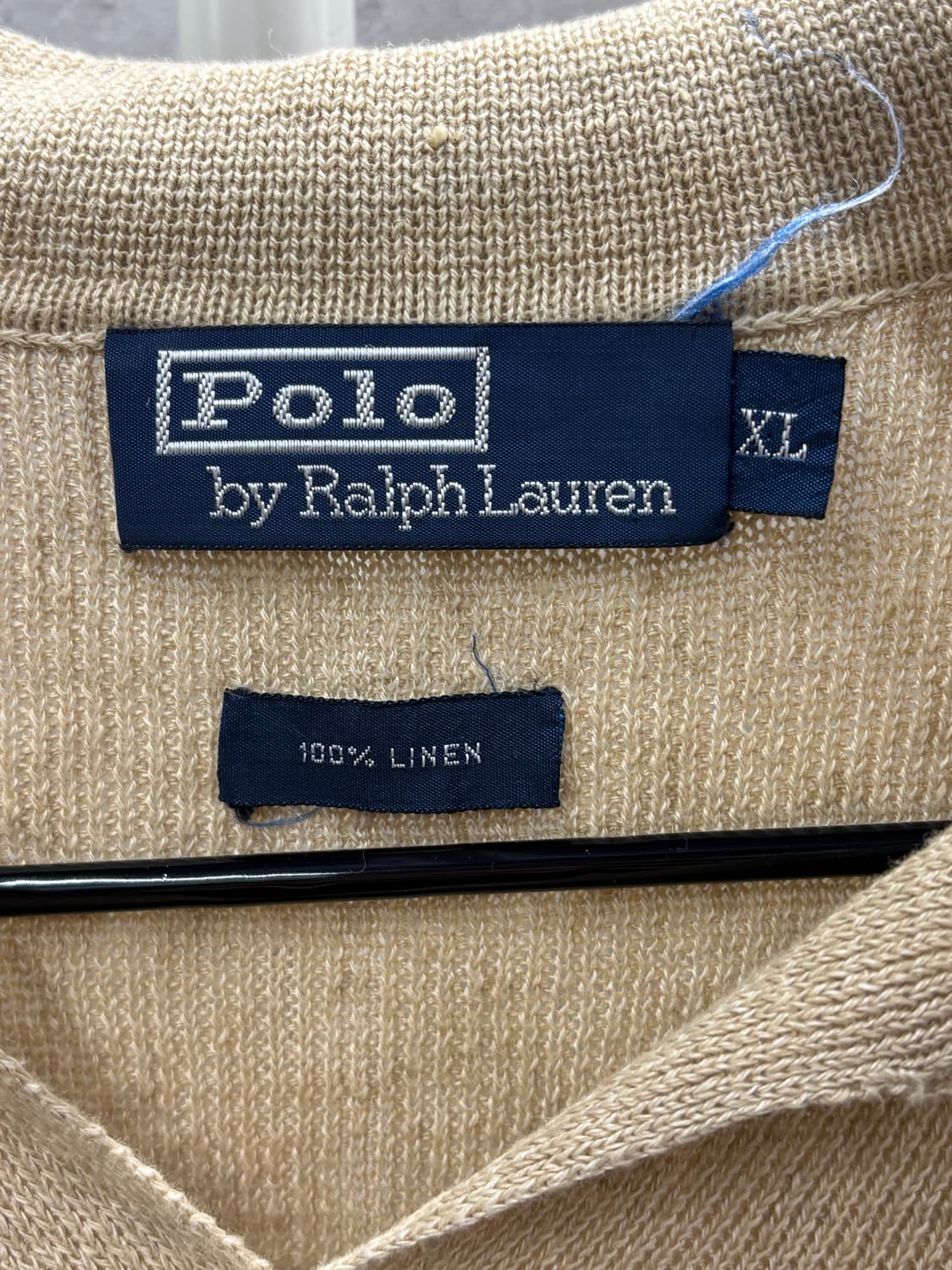 폴로 랄프로렌 린넨 니트 XL 상품이미지4