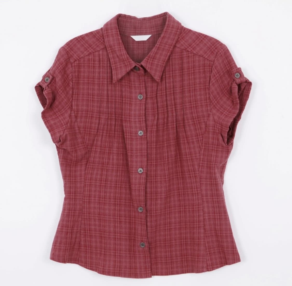 [새상품] 롤업 체크 셔츠 상품이미지1