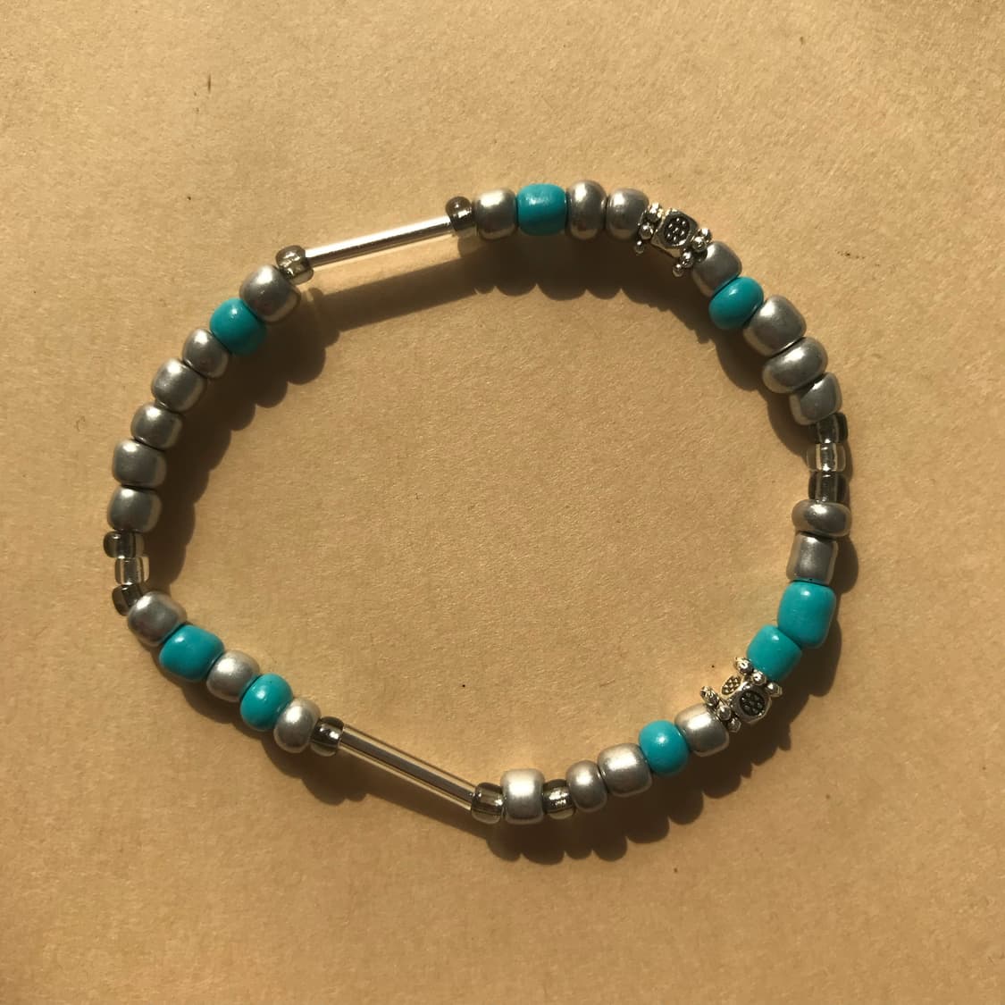 빈티지 비즈 팔찌 상품이미지3