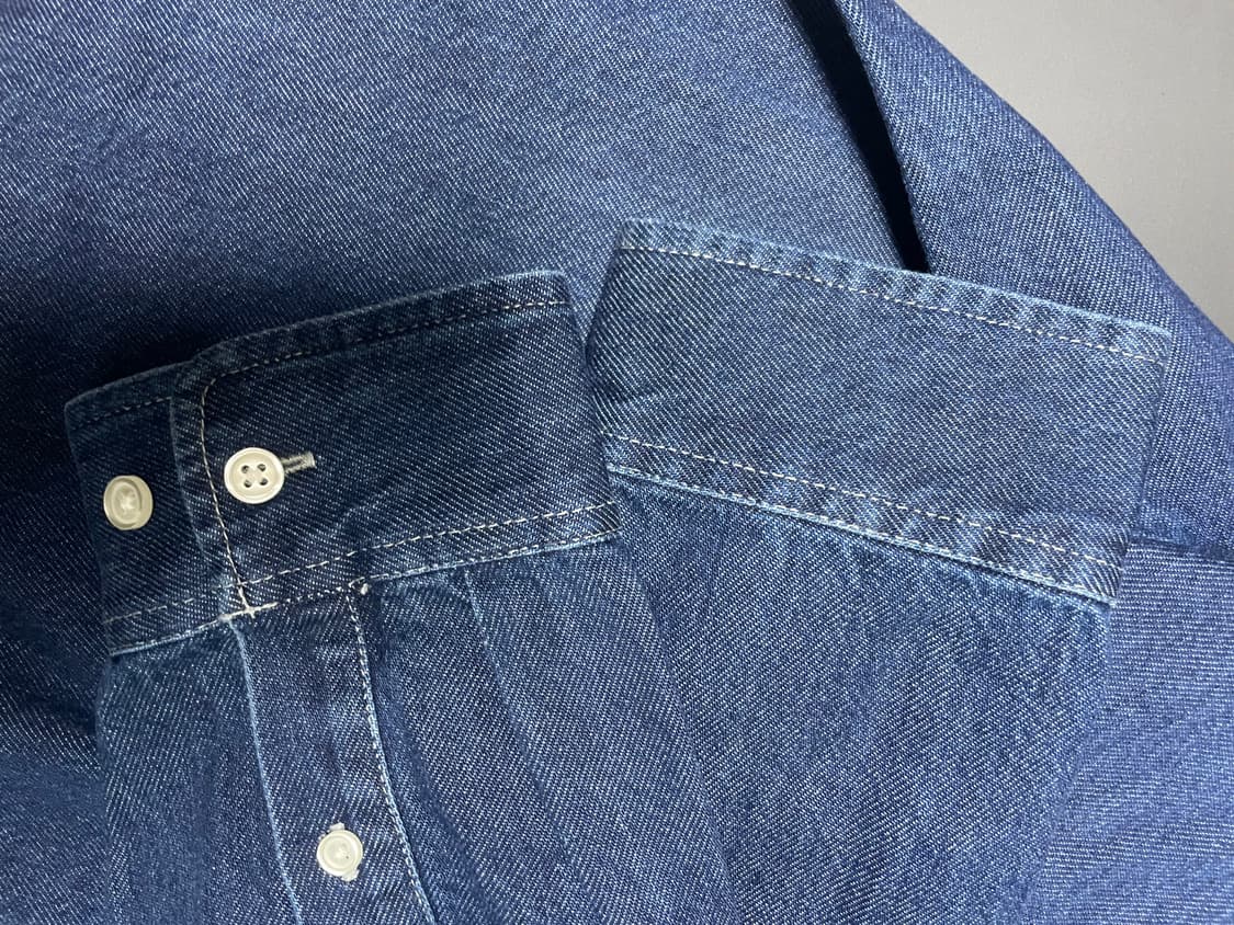 슈프림 스몰박스 셔츠 데님 L 상품이미지3