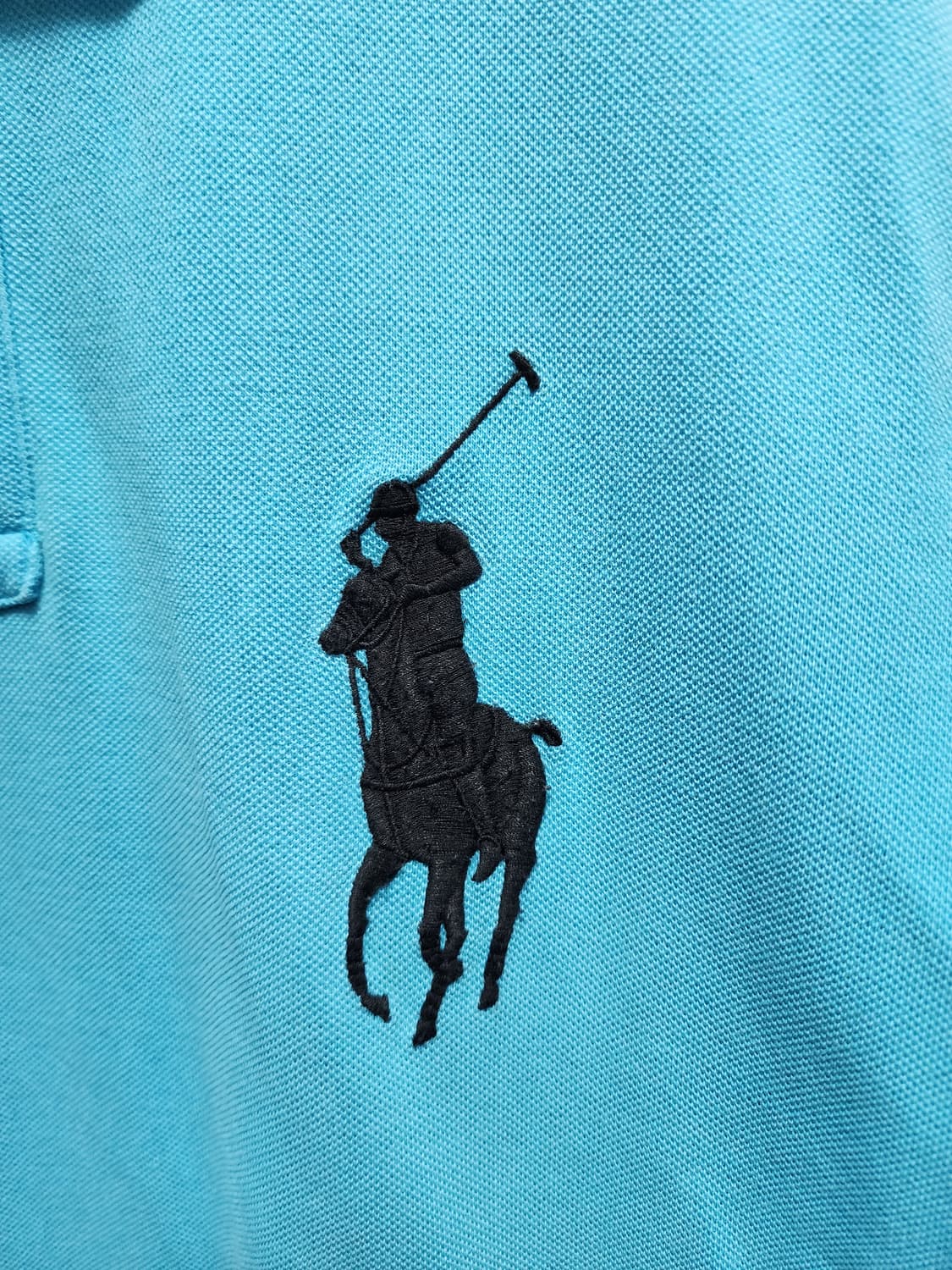 폴로 커스텀핏 빅포니 반팔 카라티  상품이미지3