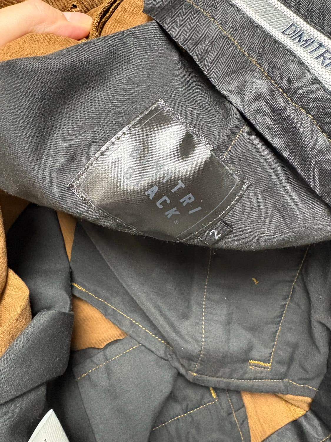 디미트리블랙 브라운 코듀로이 셋업 상품이미지2