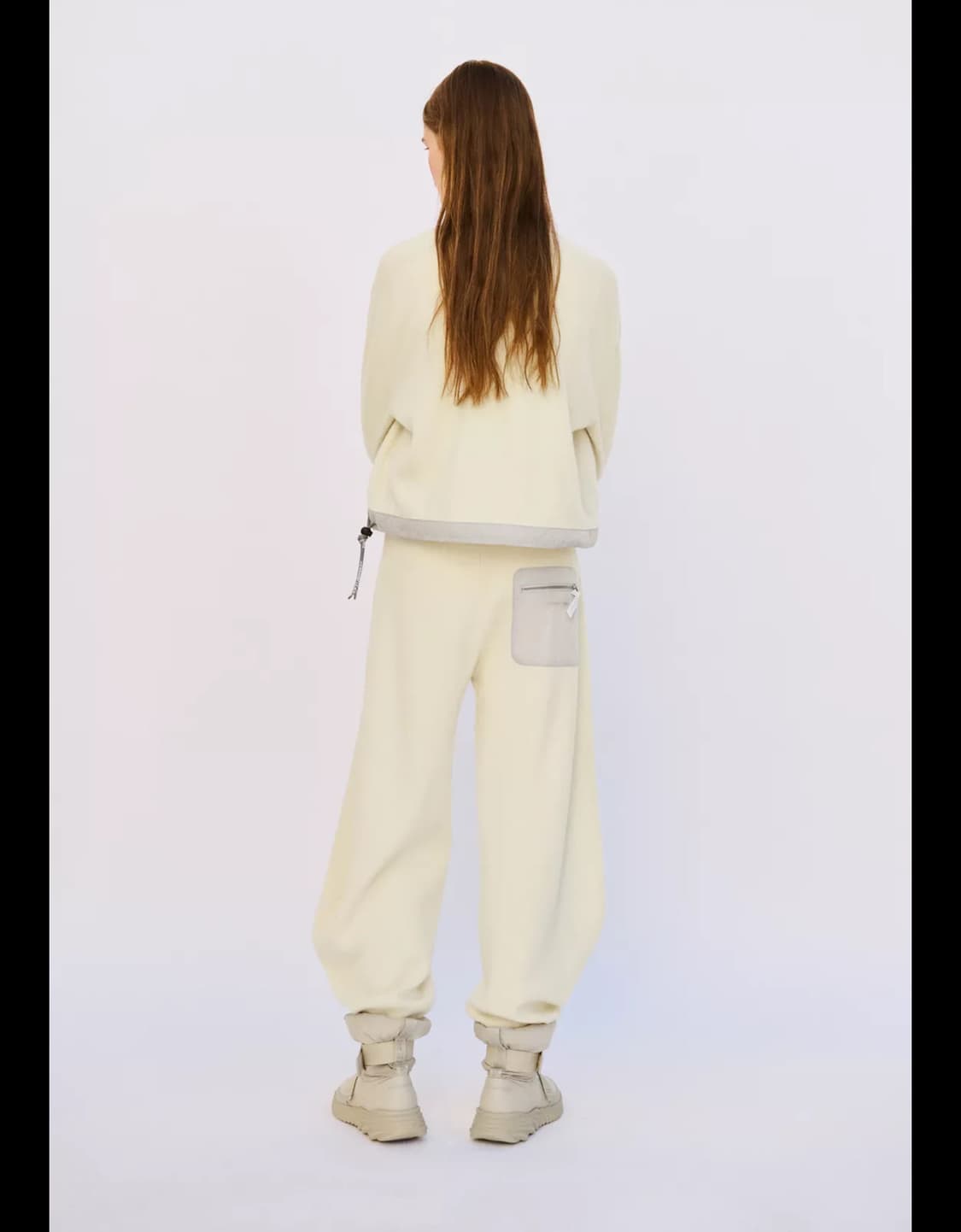 [M] 자라x앤드 원더 니트 울 블렌드 스웨트셔츠 에크루 상품이미지4