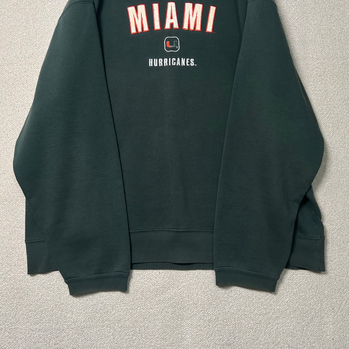 (XL) 90s 나이키 마이애미 딥그린 맨투맨  상품이미지4