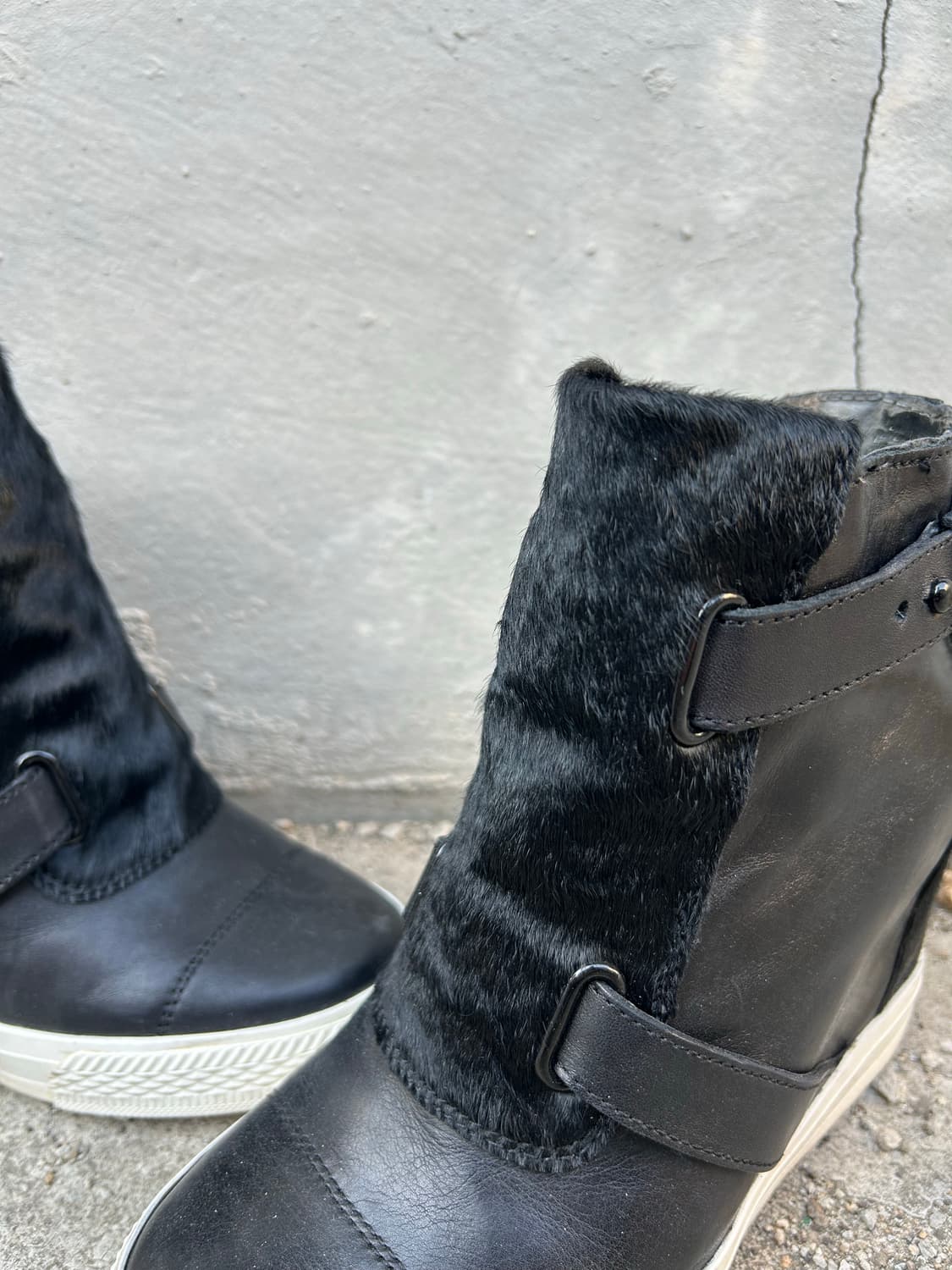 Dkny 송치 버클 웨지힐 상품이미지4