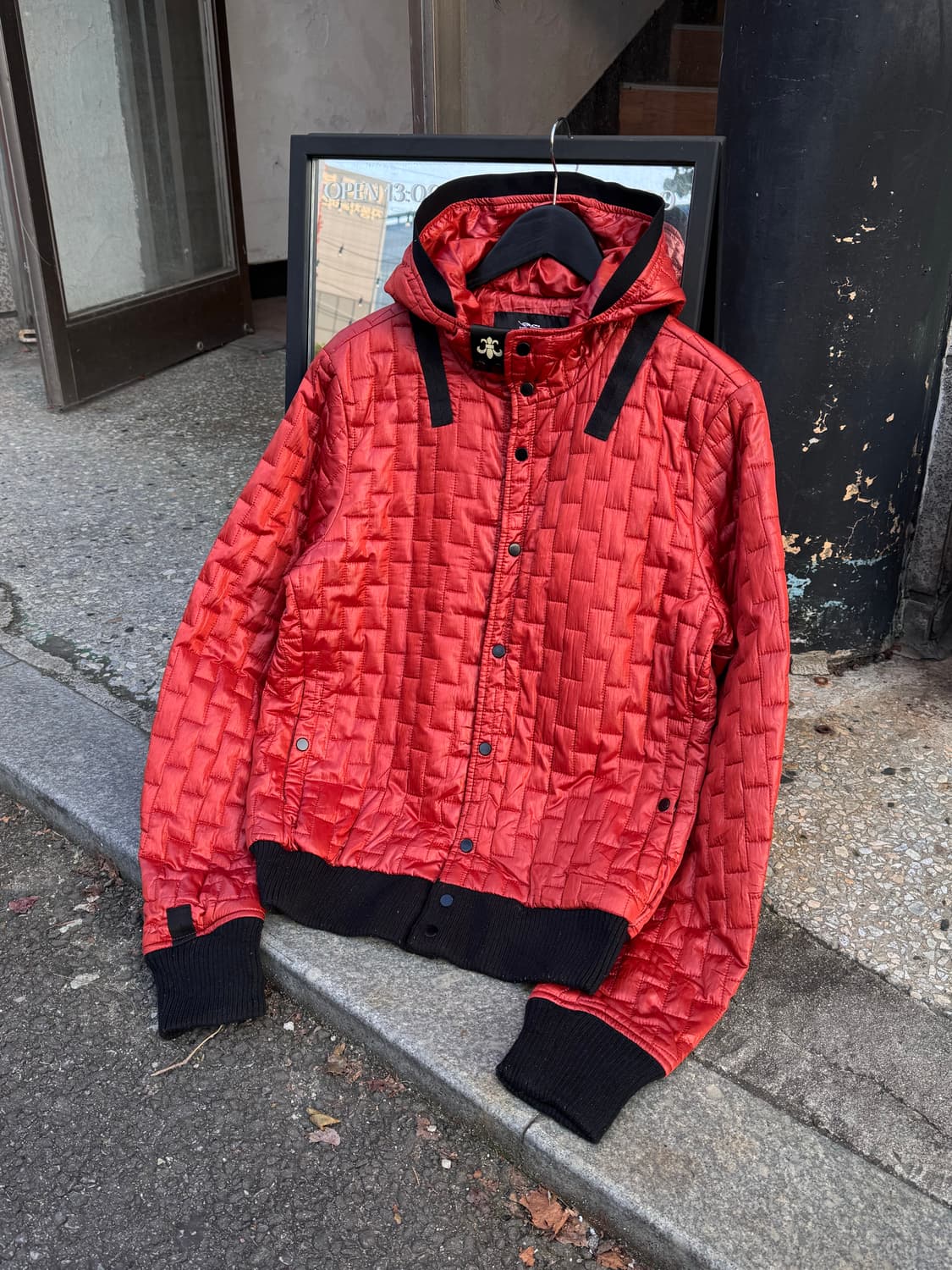 버버리 블랙라벨 퀼팅 후드 다운자켓   상품이미지1