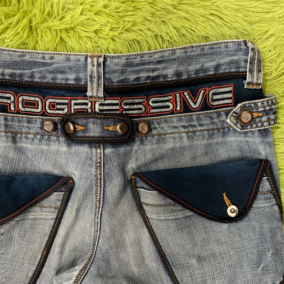 [31] EXR PROGRESSIVE 와이드핏 유틸리티 데님팬츠 상품이미지1