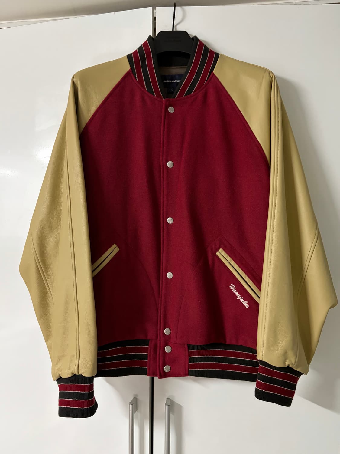 [L] 디스이즈네버댓 하라주쿠 래글런 바시티 자켓 상품이미지2