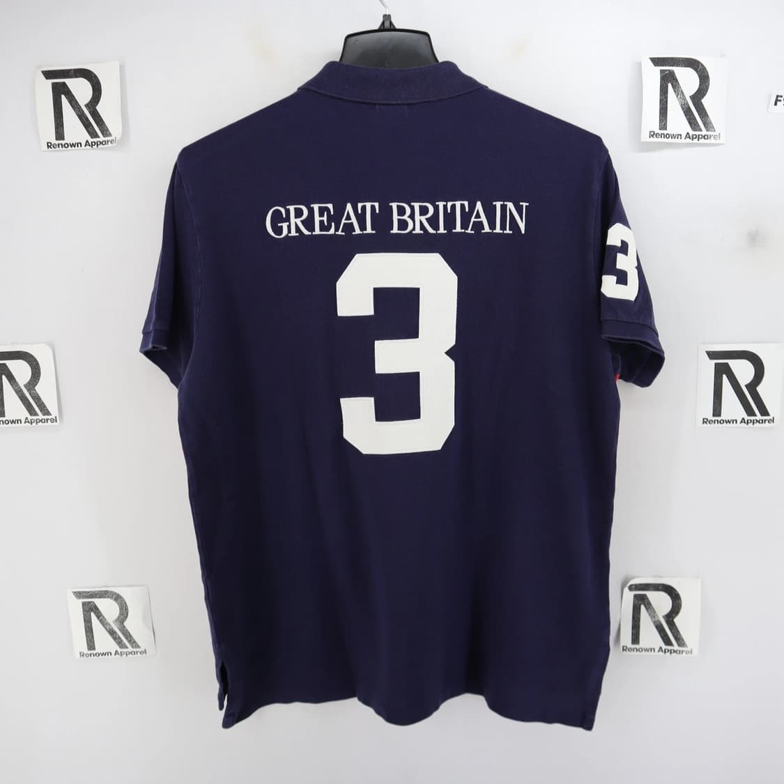 폴로 랄프로렌 그레이트 브리튼 국대 빅포니 카라티 상품이미지7