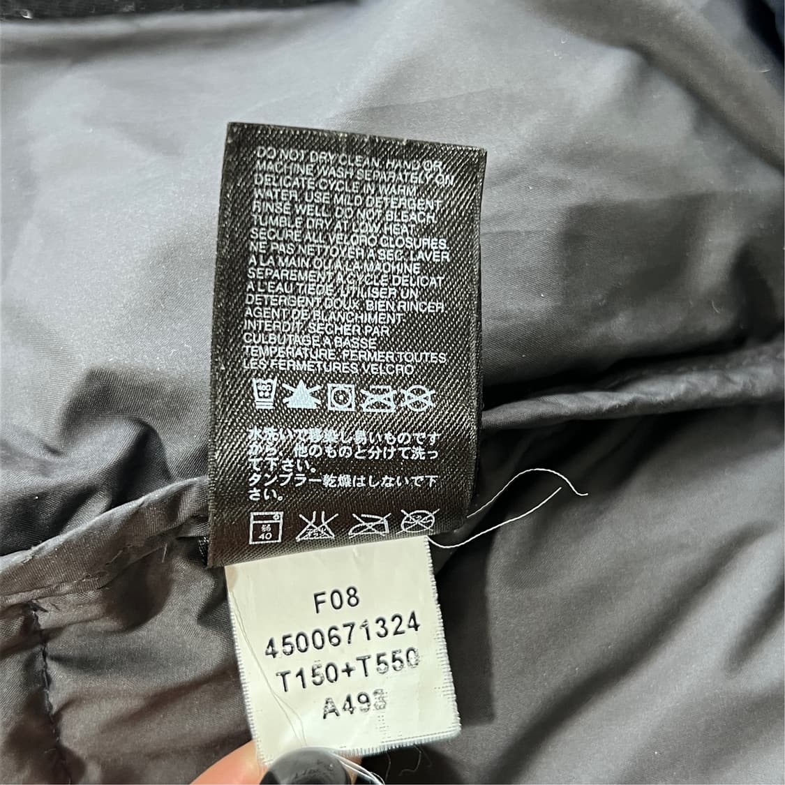 [L] 노스페이스 600 패딩 BOYS 상품이미지9