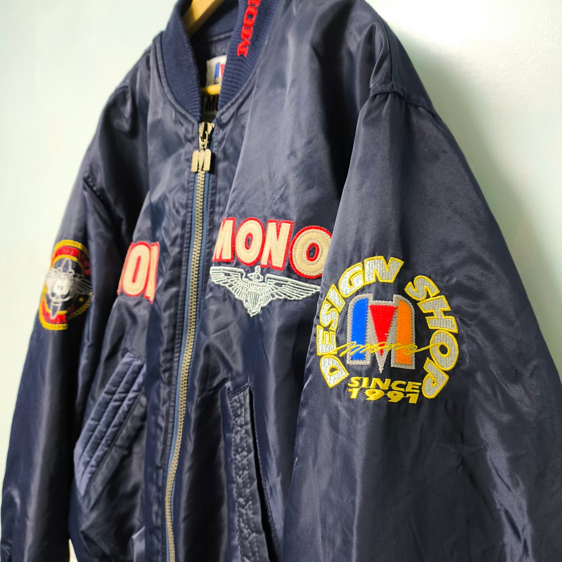 [XL] 90s MONO 자수 패치 봄버자켓 상품이미지4