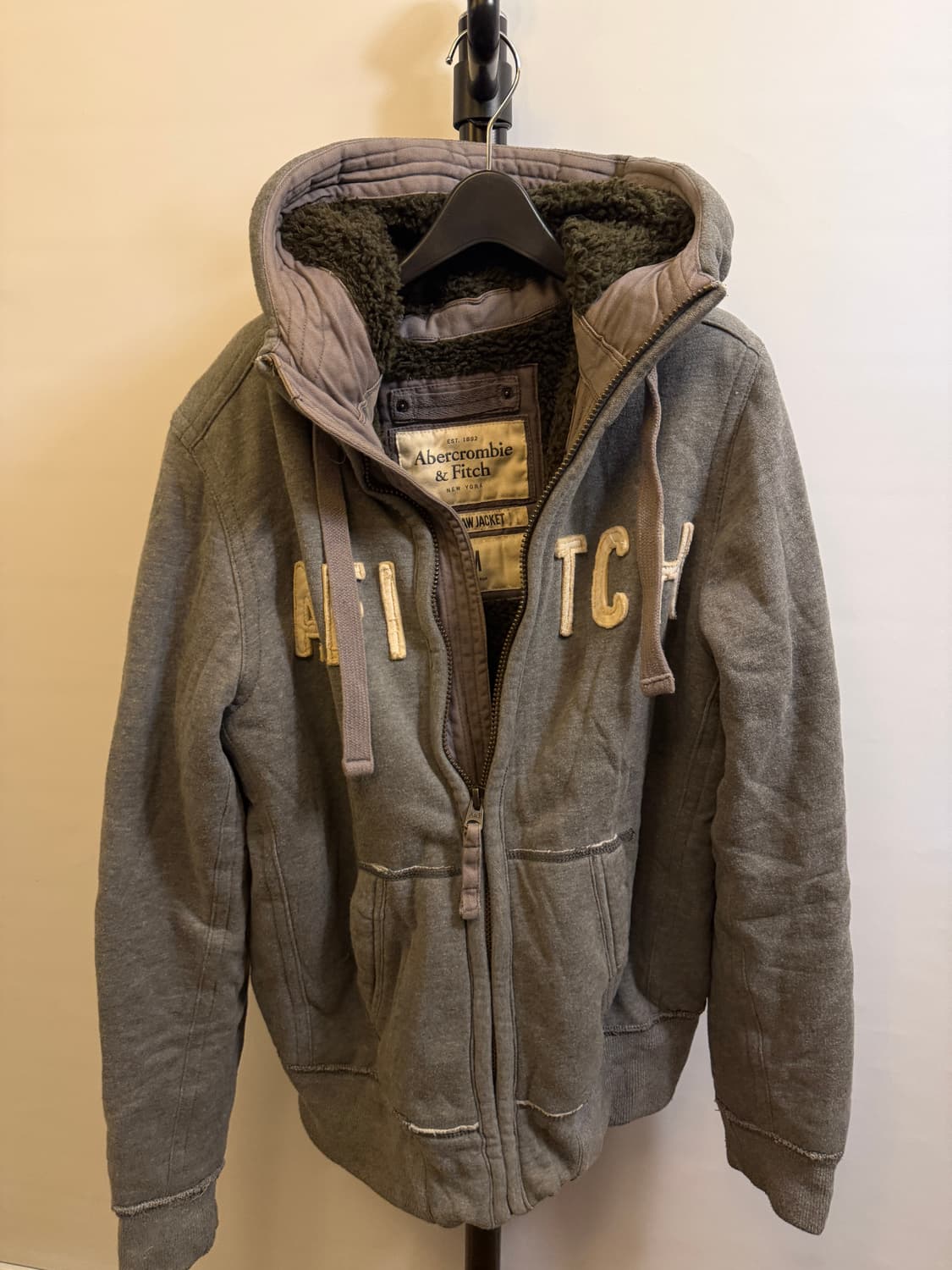 아베크롬비 울프죠 헤비 후드집업 상품이미지3