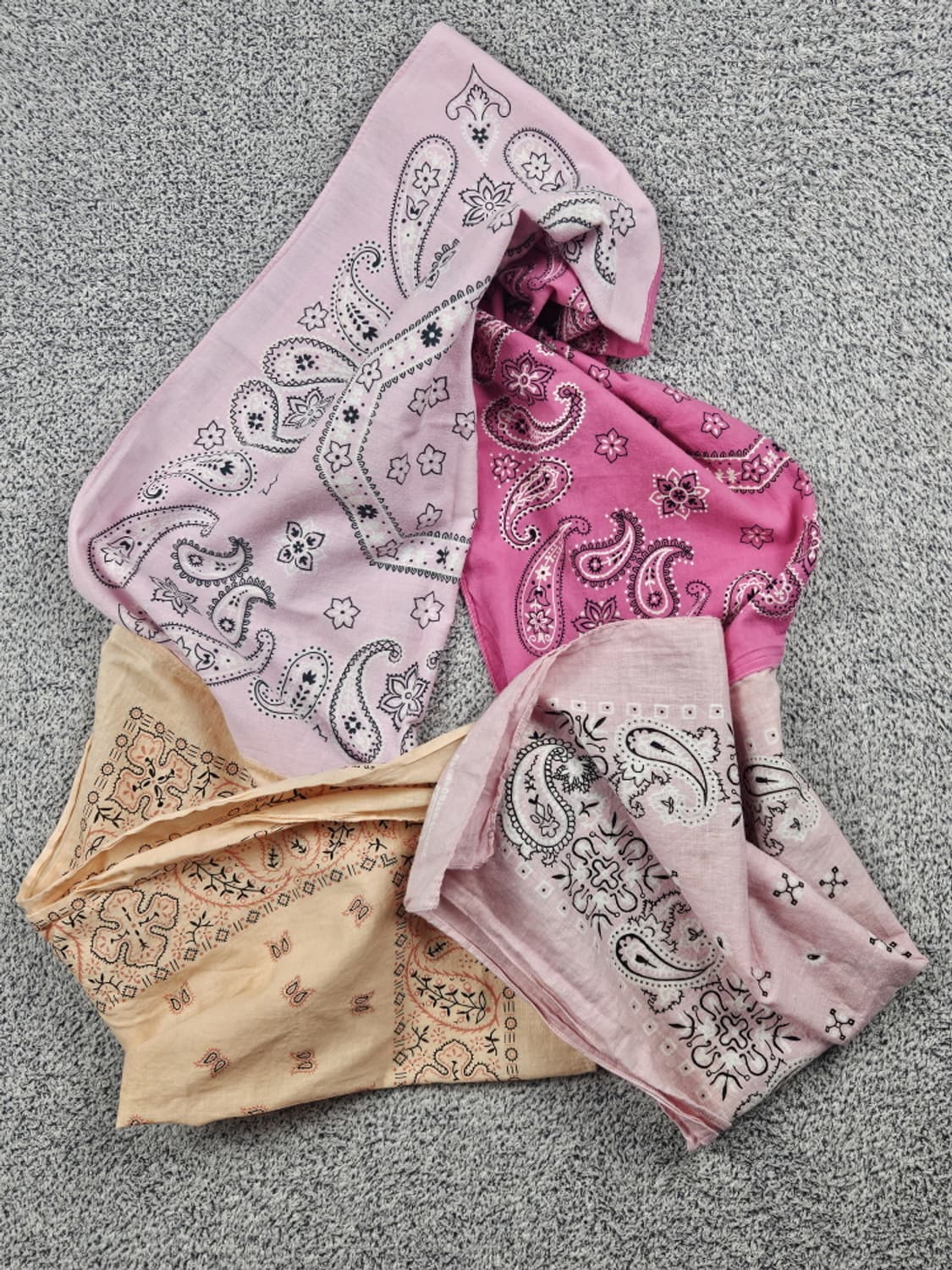 U.S.A 반다나 리워크 커스텀 스카프 머플러 / 10421 상품이미지10