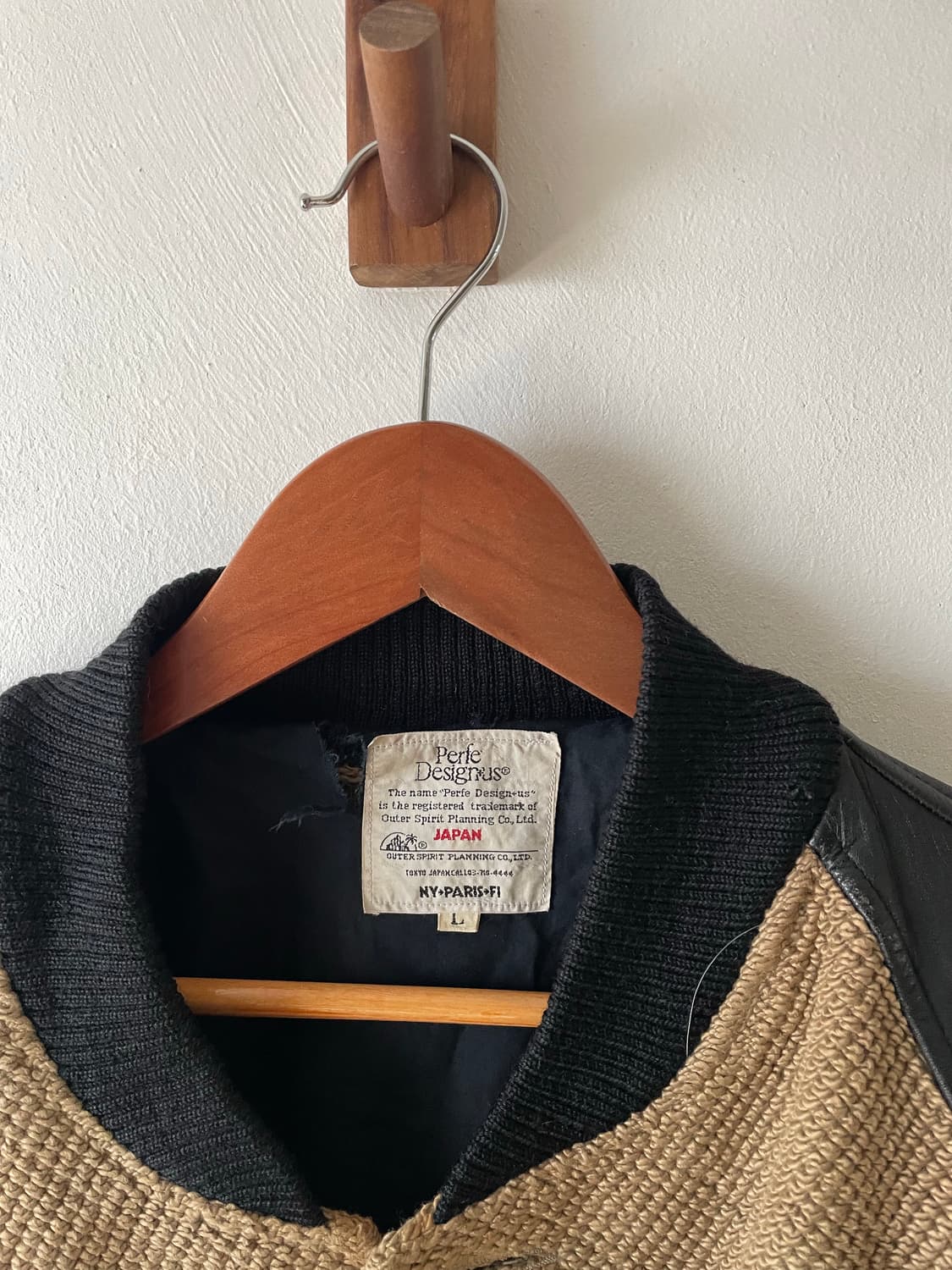 JPN Vintage Leather Jacket 상품이미지4