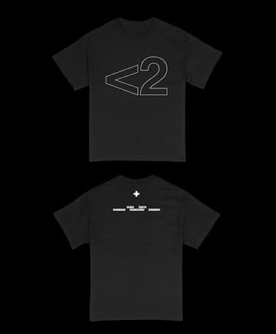 투홀리스 2hollis 아시아투어 Merch 반팔 상품이미지1