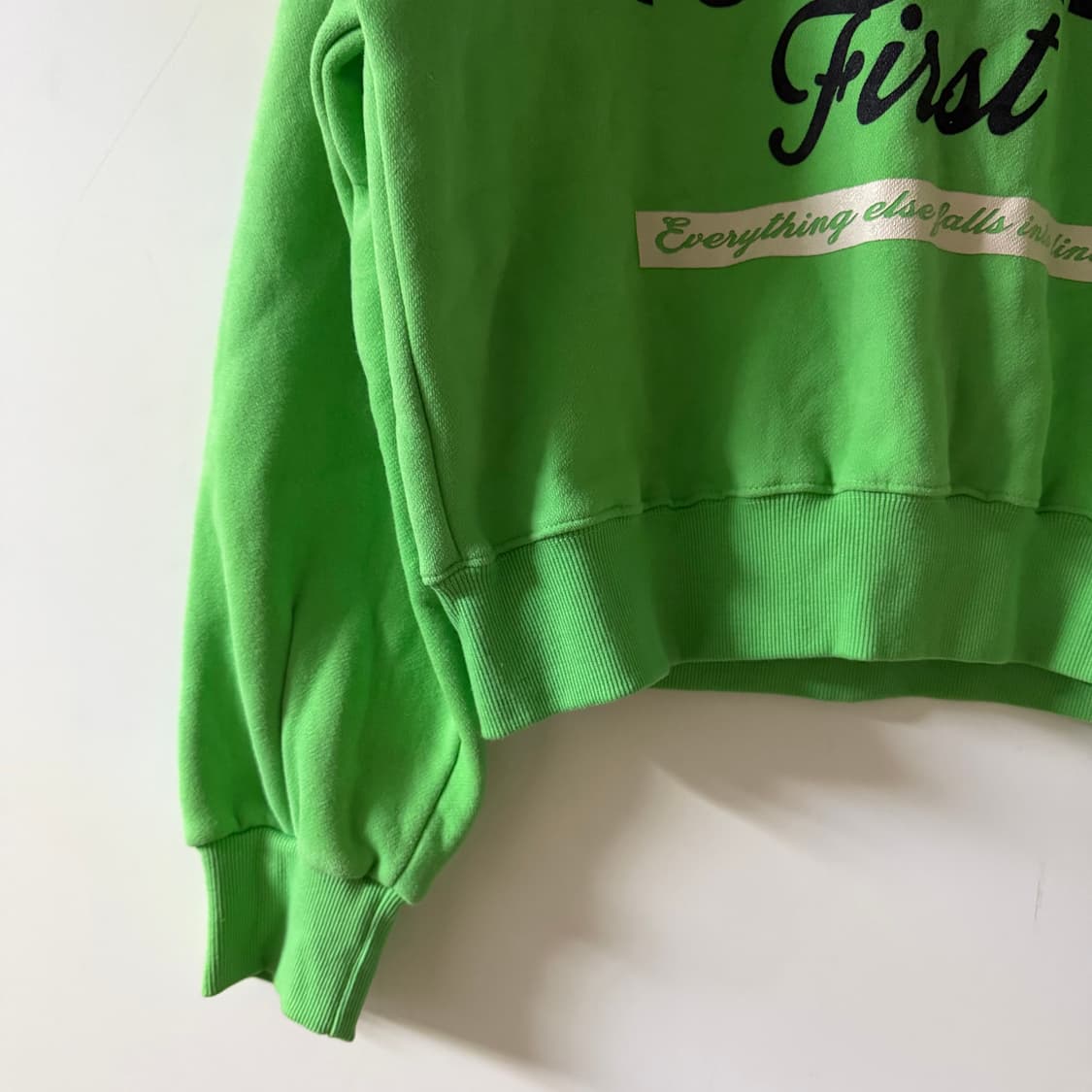 새상품 여자 기모 맨투맨 상품이미지2