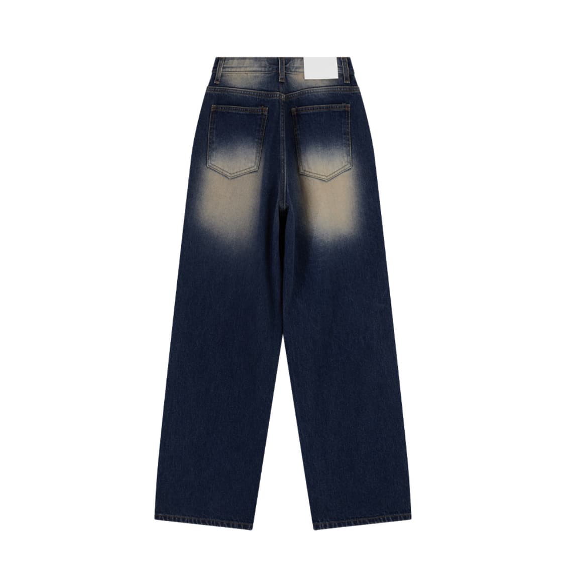 밀리언코르 진청 워싱 데님 팬츠 2XL 상품이미지2