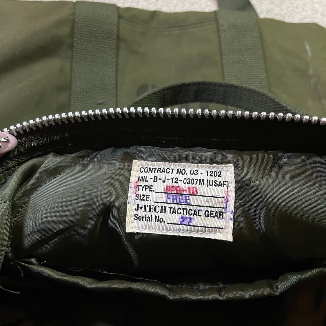  J-TECH TACTICAL GEAR US 미군 더플백 상품이미지6