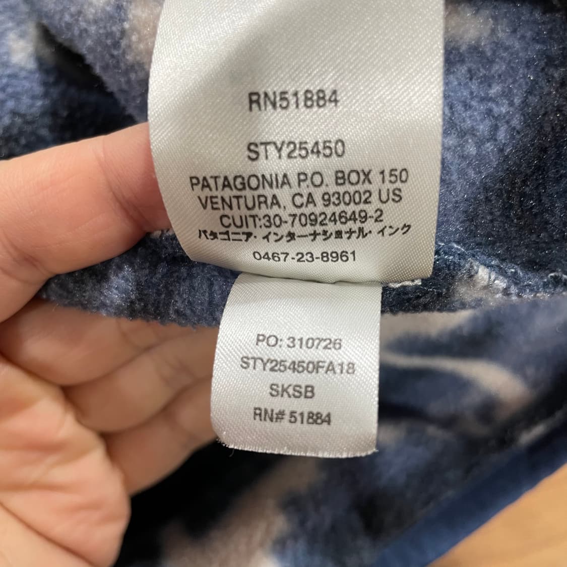 파타고니아 신칠라 플리스 풀오버 상품이미지10