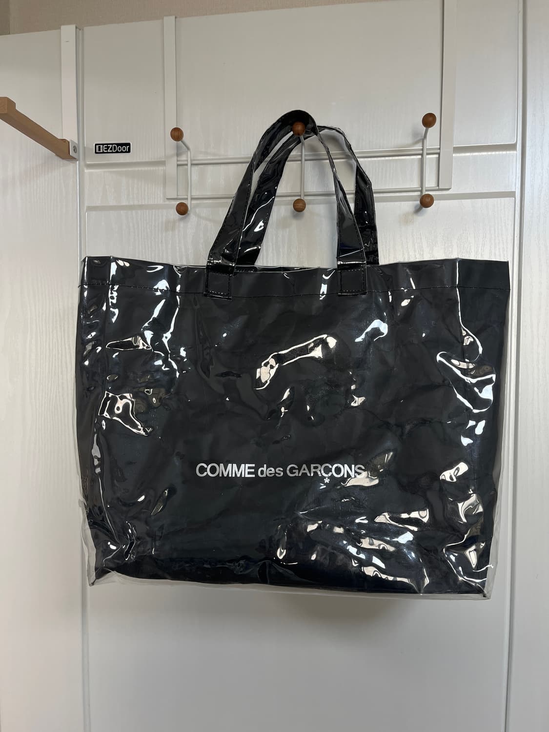 꼼데가르송 PVC 토트백 상품이미지1