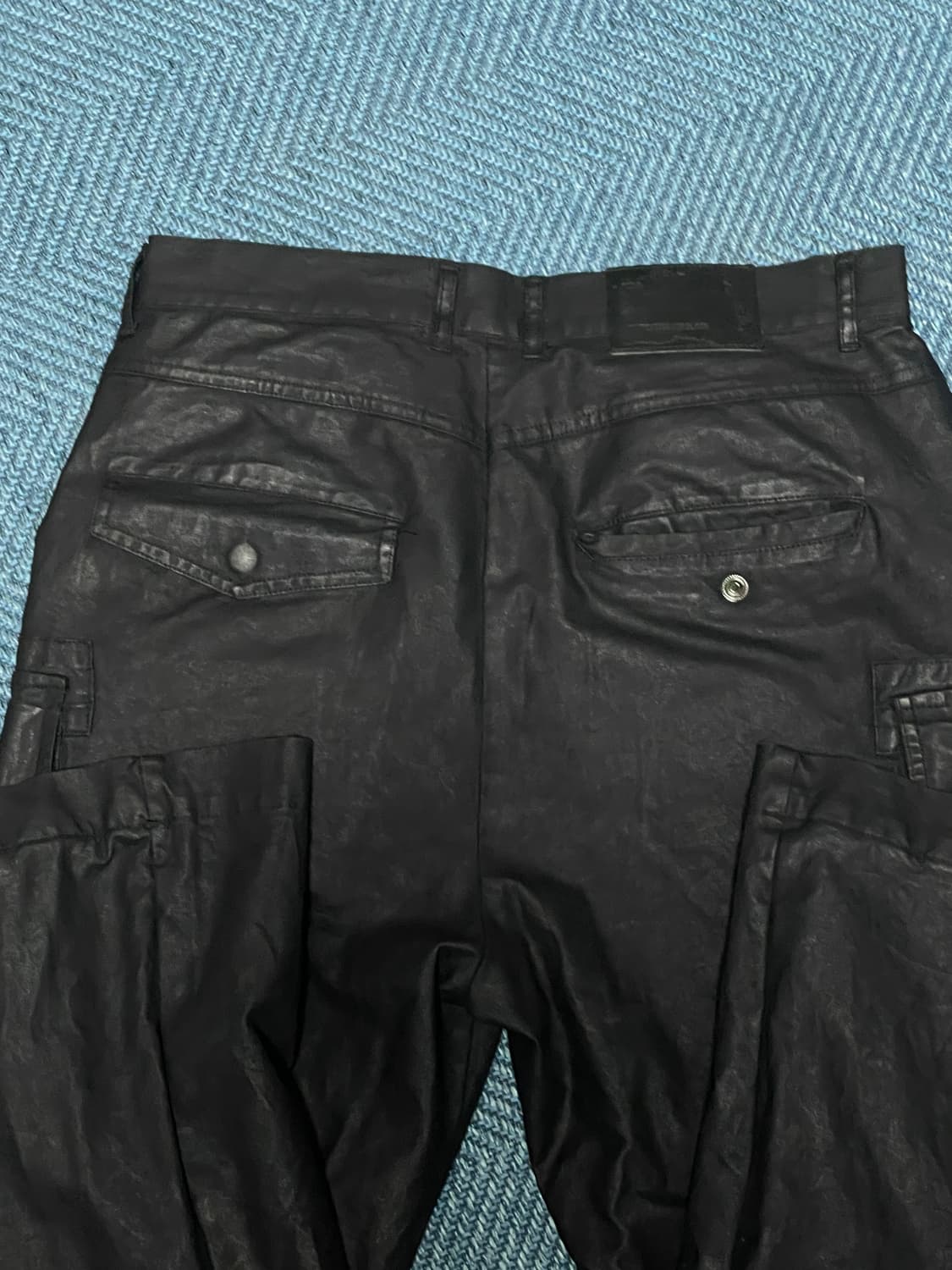 [2] 포그서비스 코팅 플레어 밀리터리 데님 상품이미지3