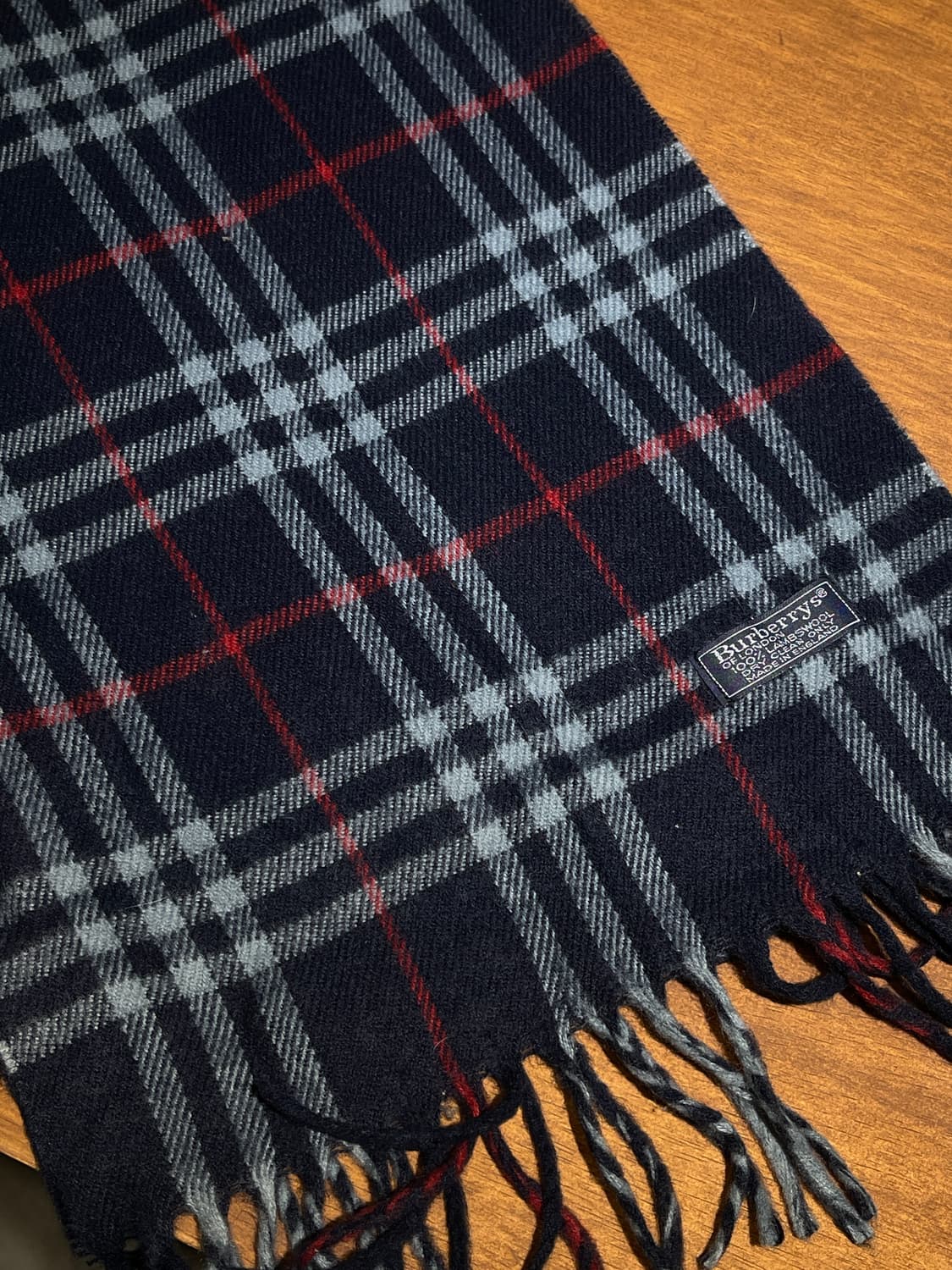 빈티지 버버리 머플러 상품이미지1