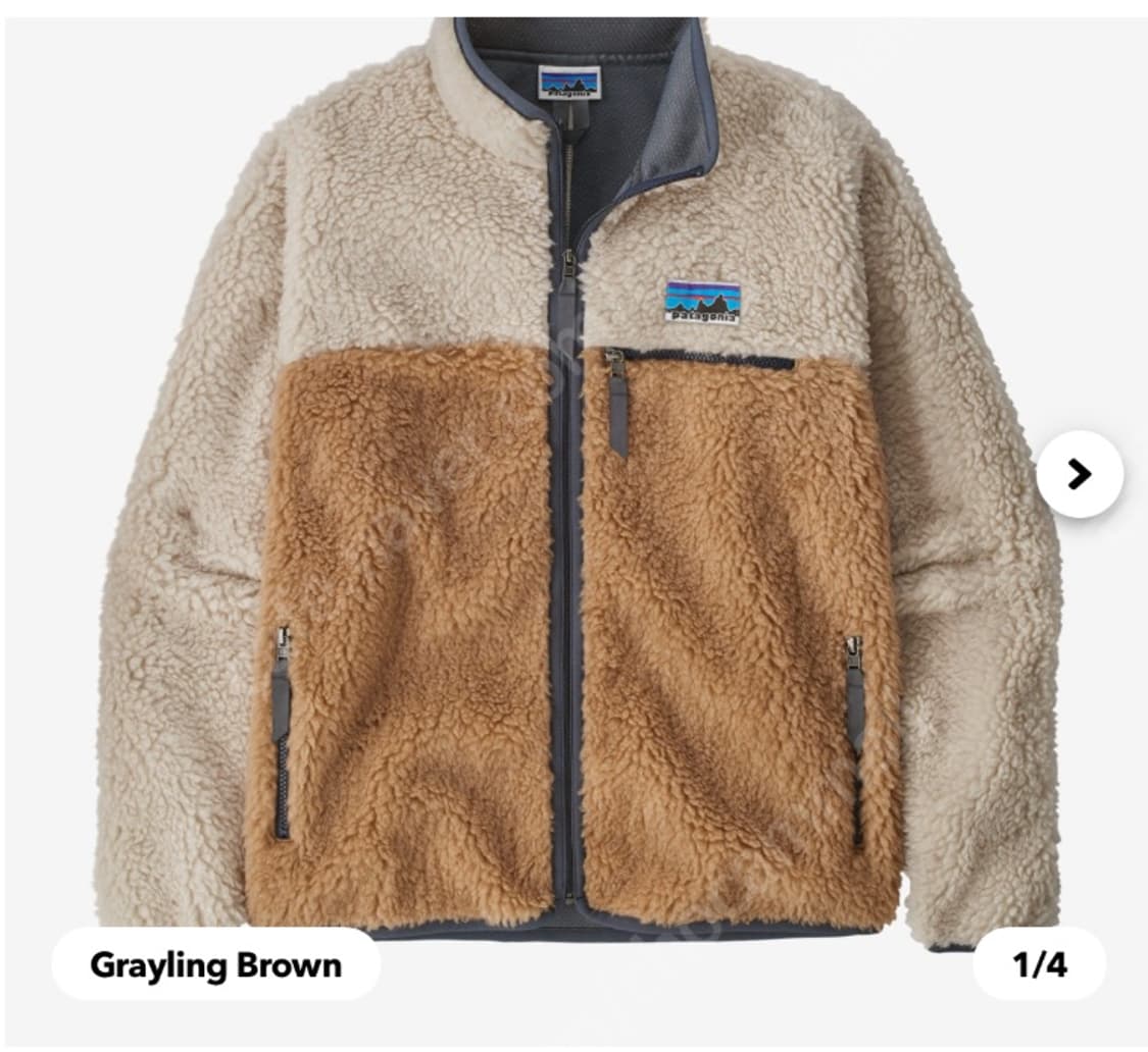 파타고니아 내추럴 블렌드 50주년 M사이즈 상품이미지2