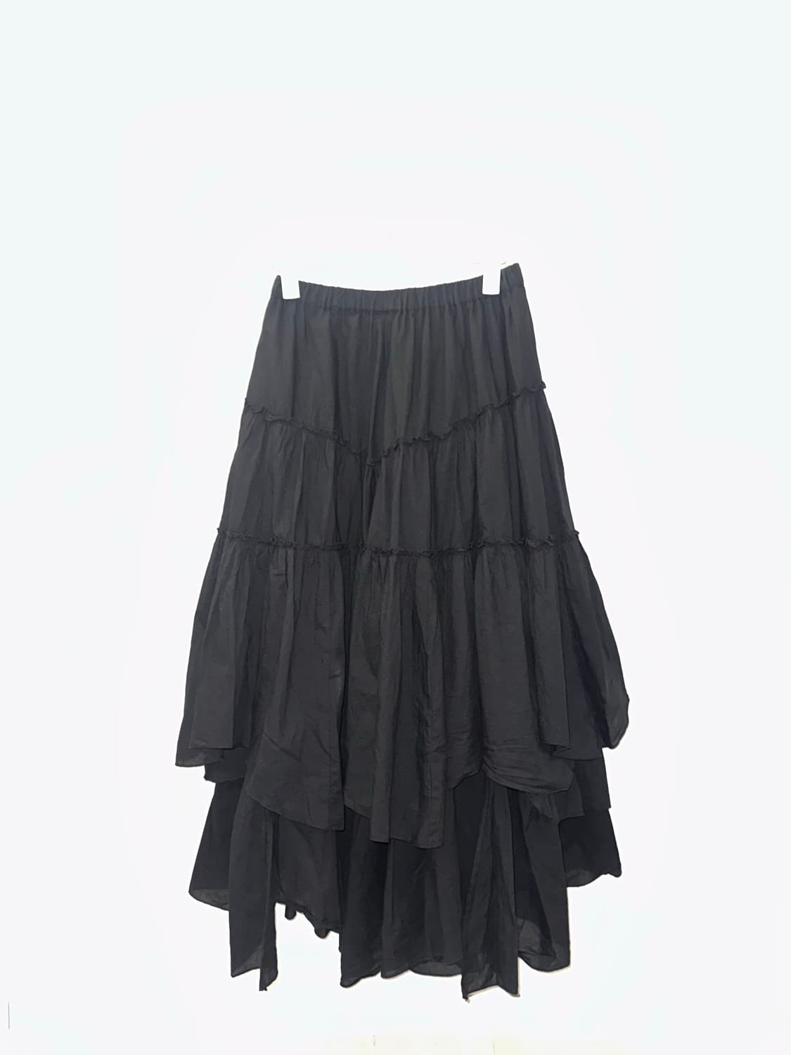 고스 고딕 빈티지 프릴 롱 스커트 상품이미지1