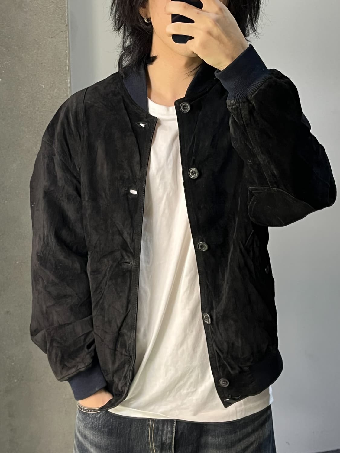 피피에프엠 90's 스웨이드 레더 자켓 상품이미지2