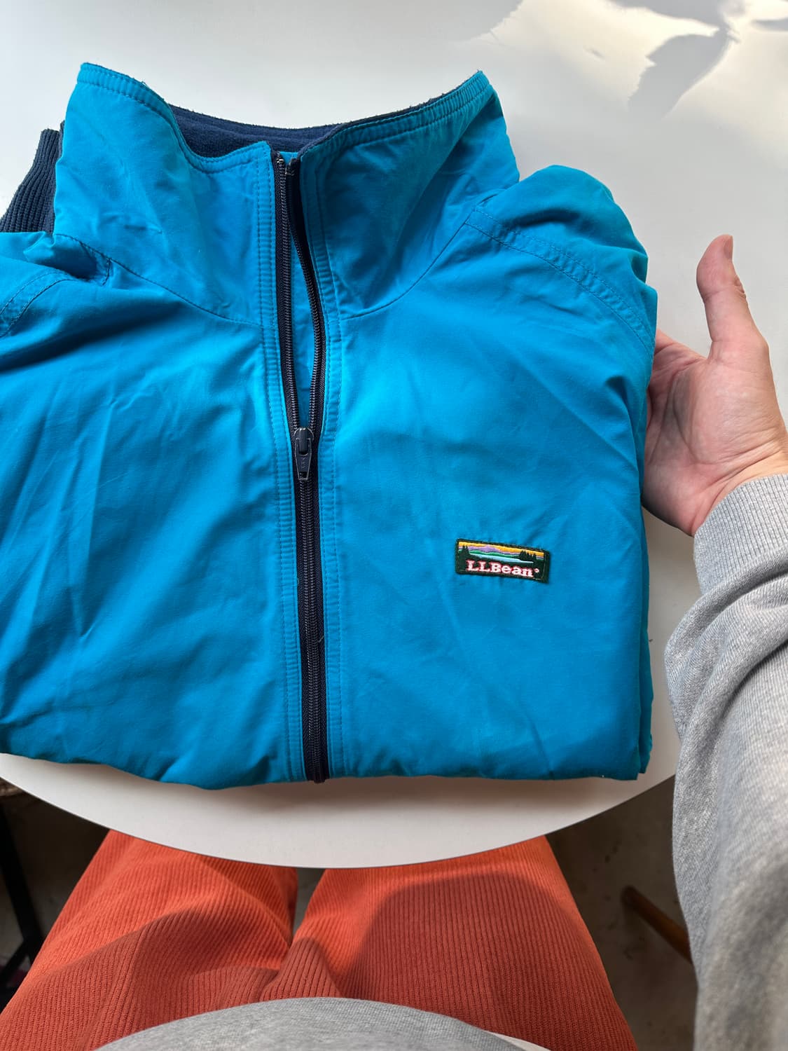 LL Bean  Fleece Lined Windbreaker 상품이미지3